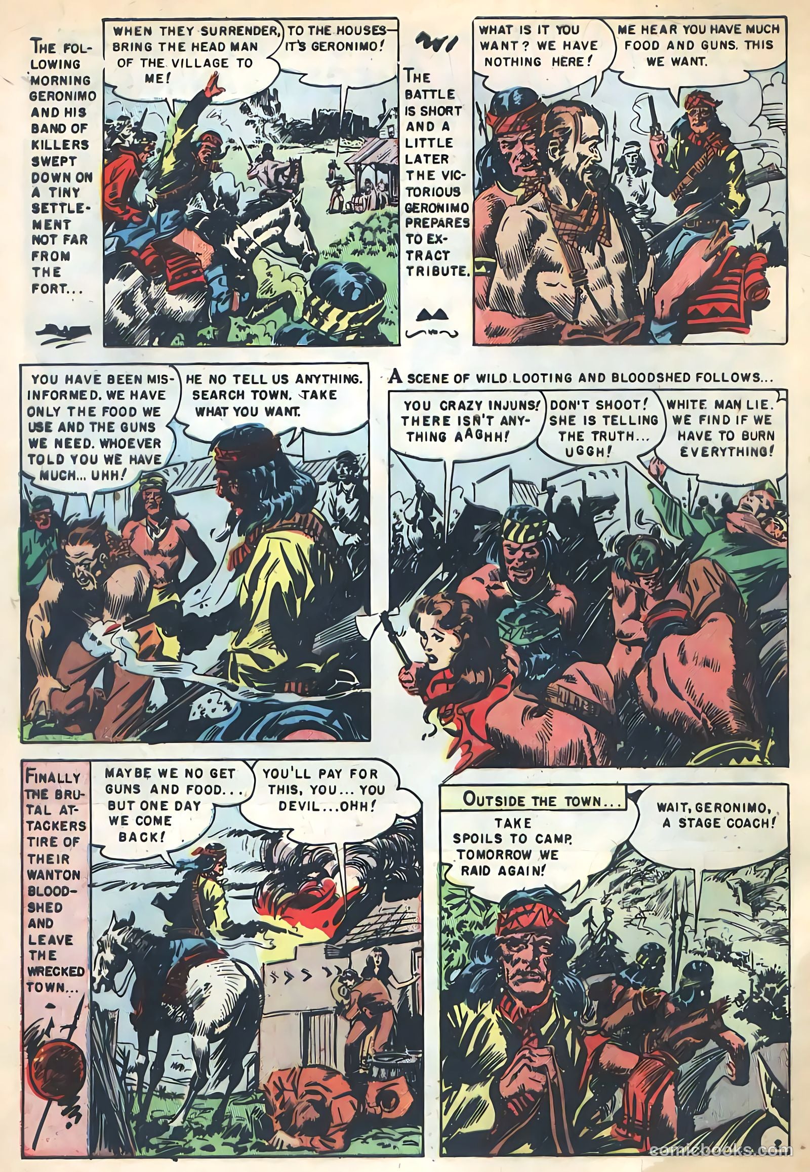 Geronimo 3 - And His Apache Murderers #1 — page 4 of 36