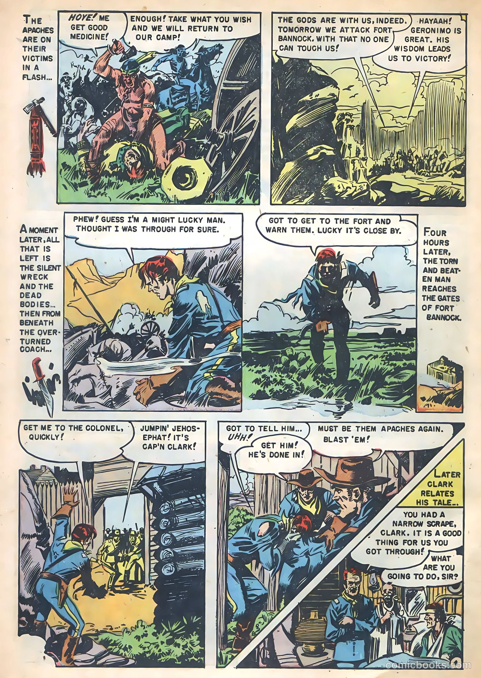 Geronimo 3 - And His Apache Murderers #1 — page 6 of 36