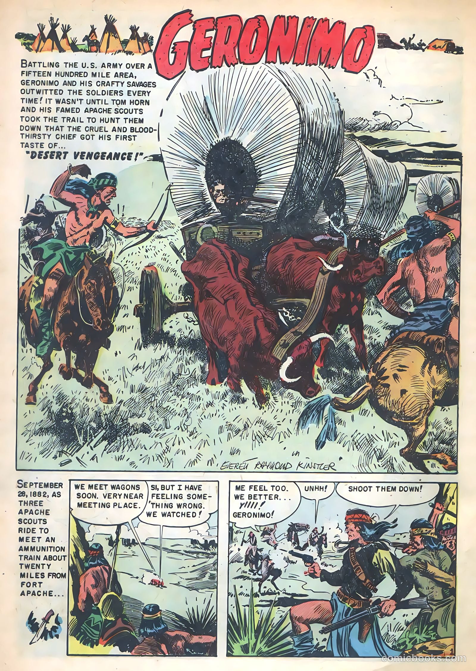 Geronimo 3 - And His Apache Murderers #1 — page 10 of 36