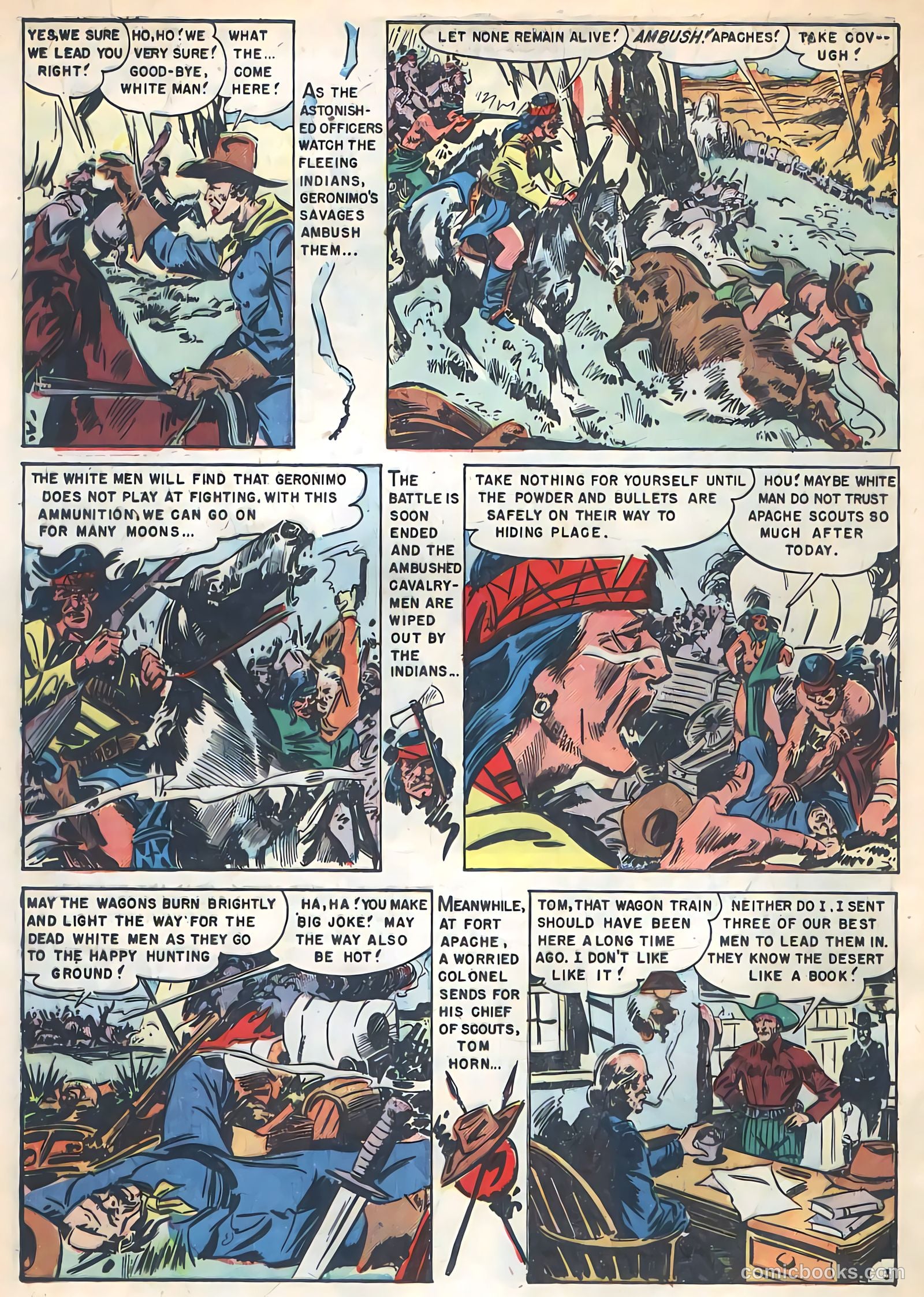 Geronimo 3 - And His Apache Murderers #1 — page 12 of 36