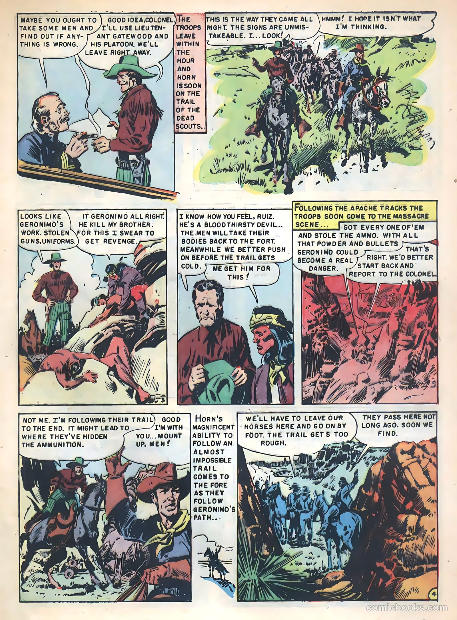 Geronimo 3 - And His Apache Murderers #1 — page 13 of 36