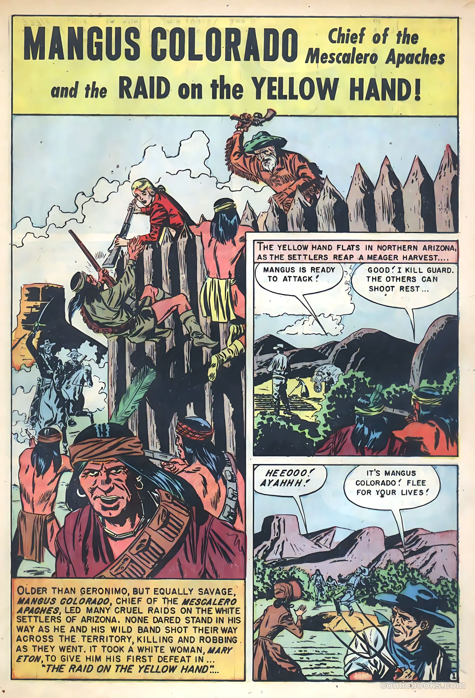 Geronimo 3 - And His Apache Murderers #1 — page 17 of 36