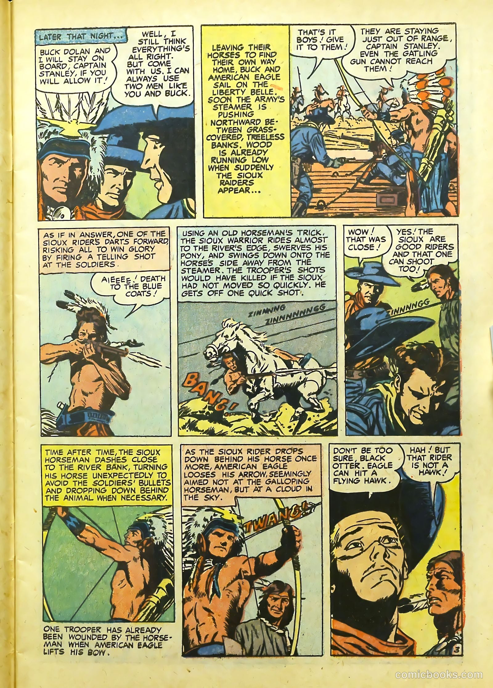 Prize Comics Western #118 (1950) — page 5 of 36