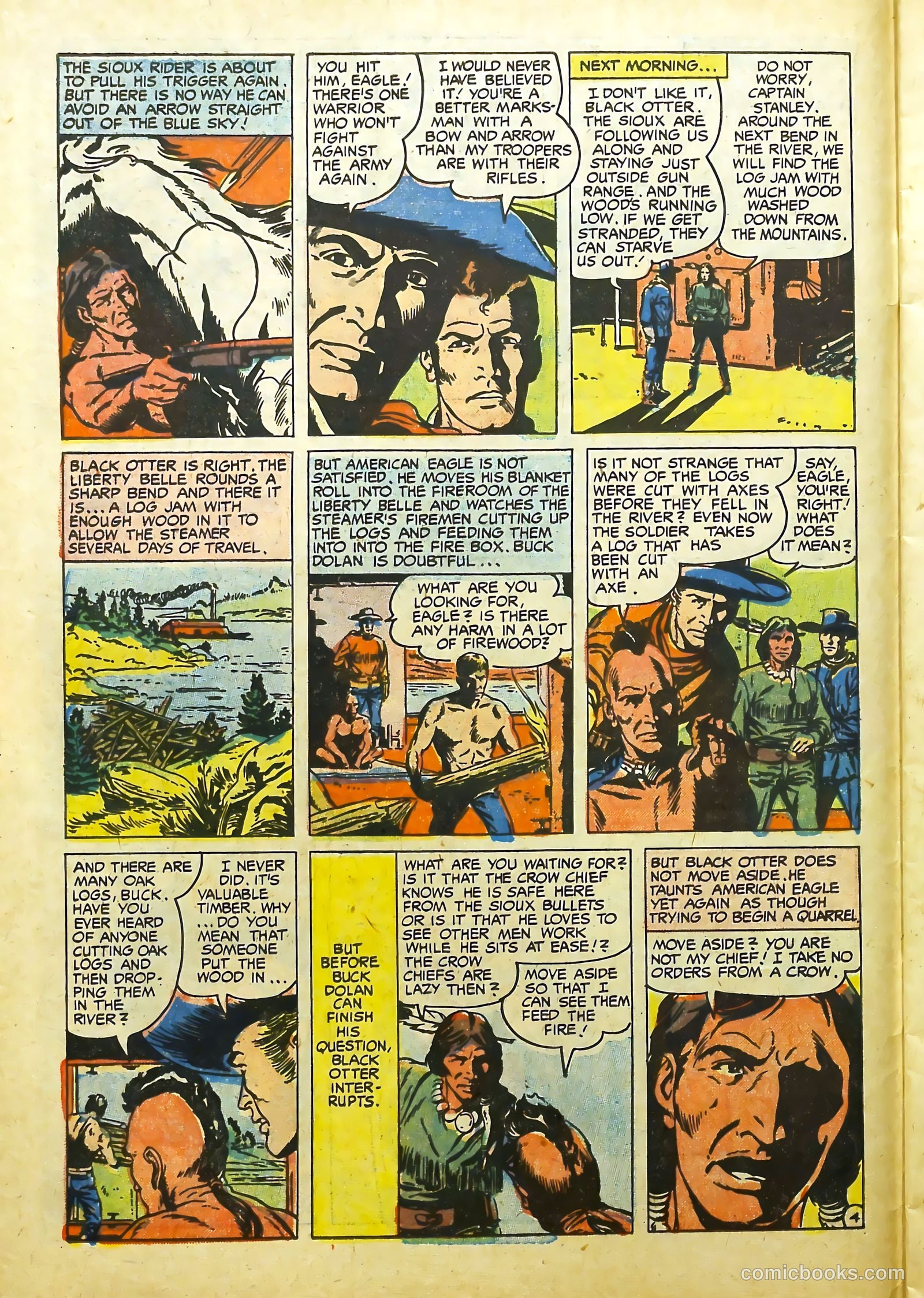 Prize Comics Western #118 (1950) — page 6 of 36