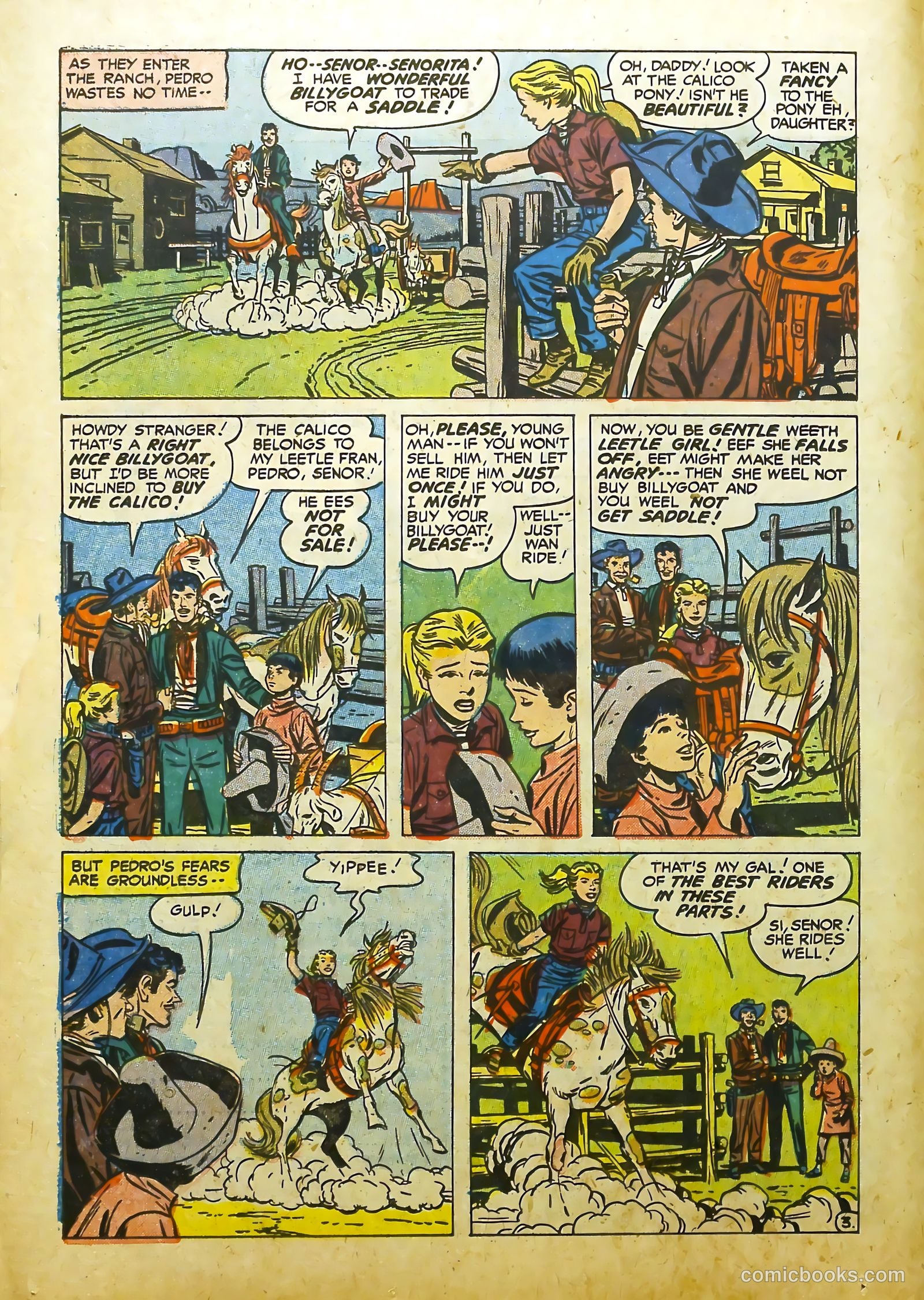 Prize Comics Western #118 (1950) — page 14 of 36