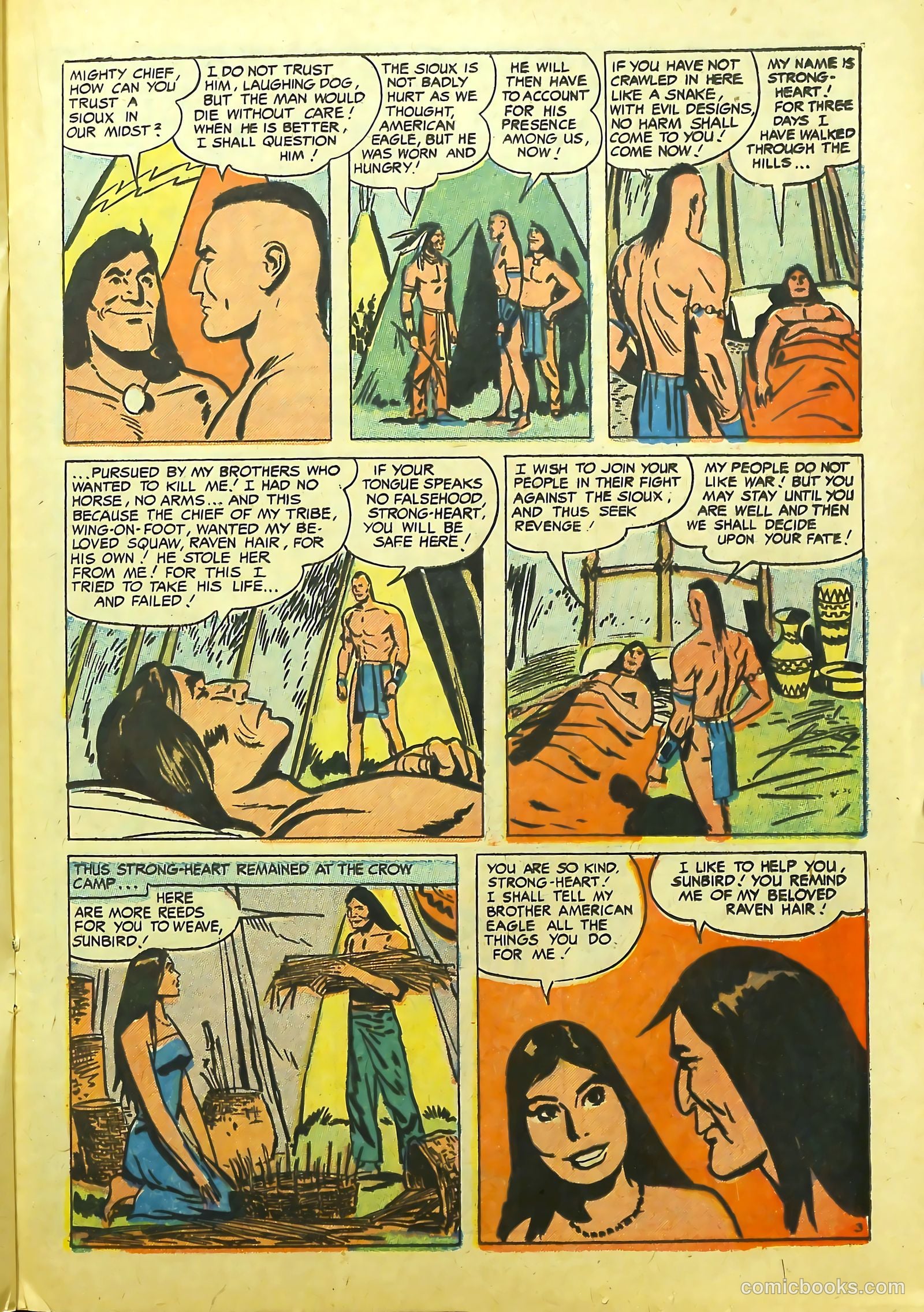 Prize Comics Western #118 (1950) — page 21 of 36