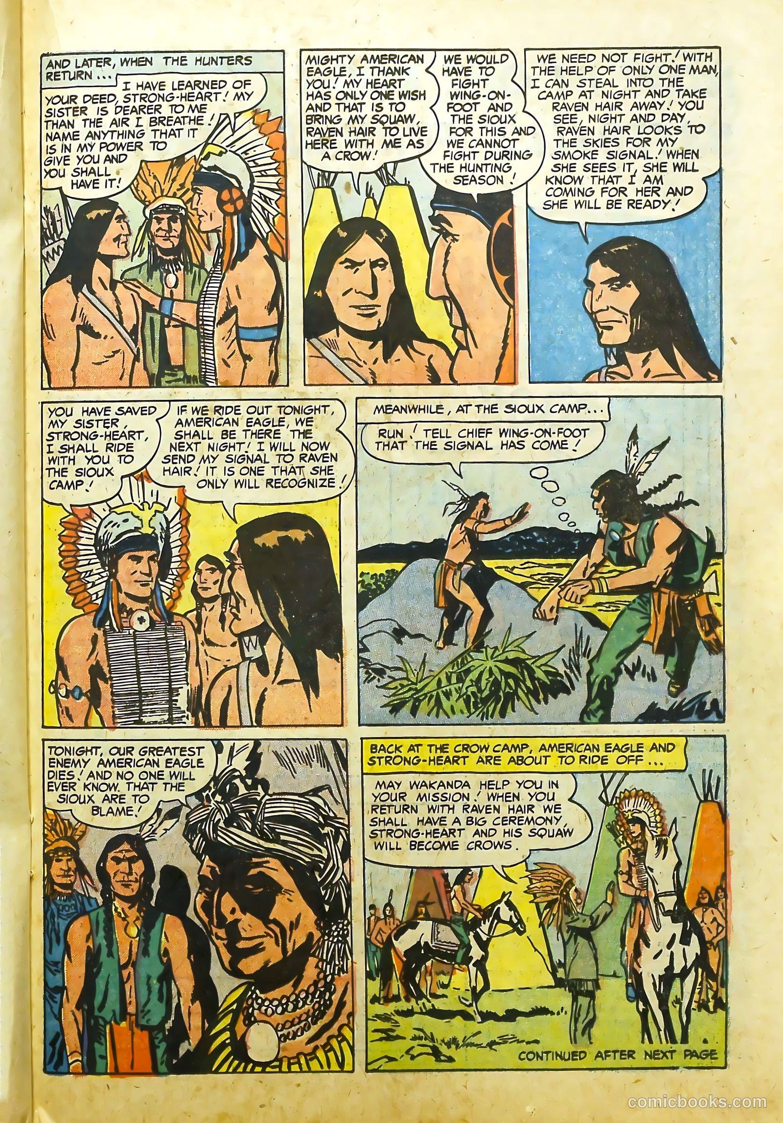 Prize Comics Western #118 (1950) — page 23 of 36