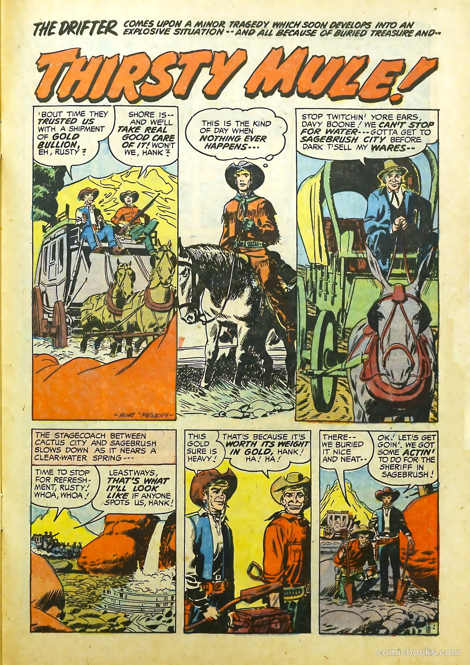 Prize Comics Western #118 (1950) — page 27 of 36