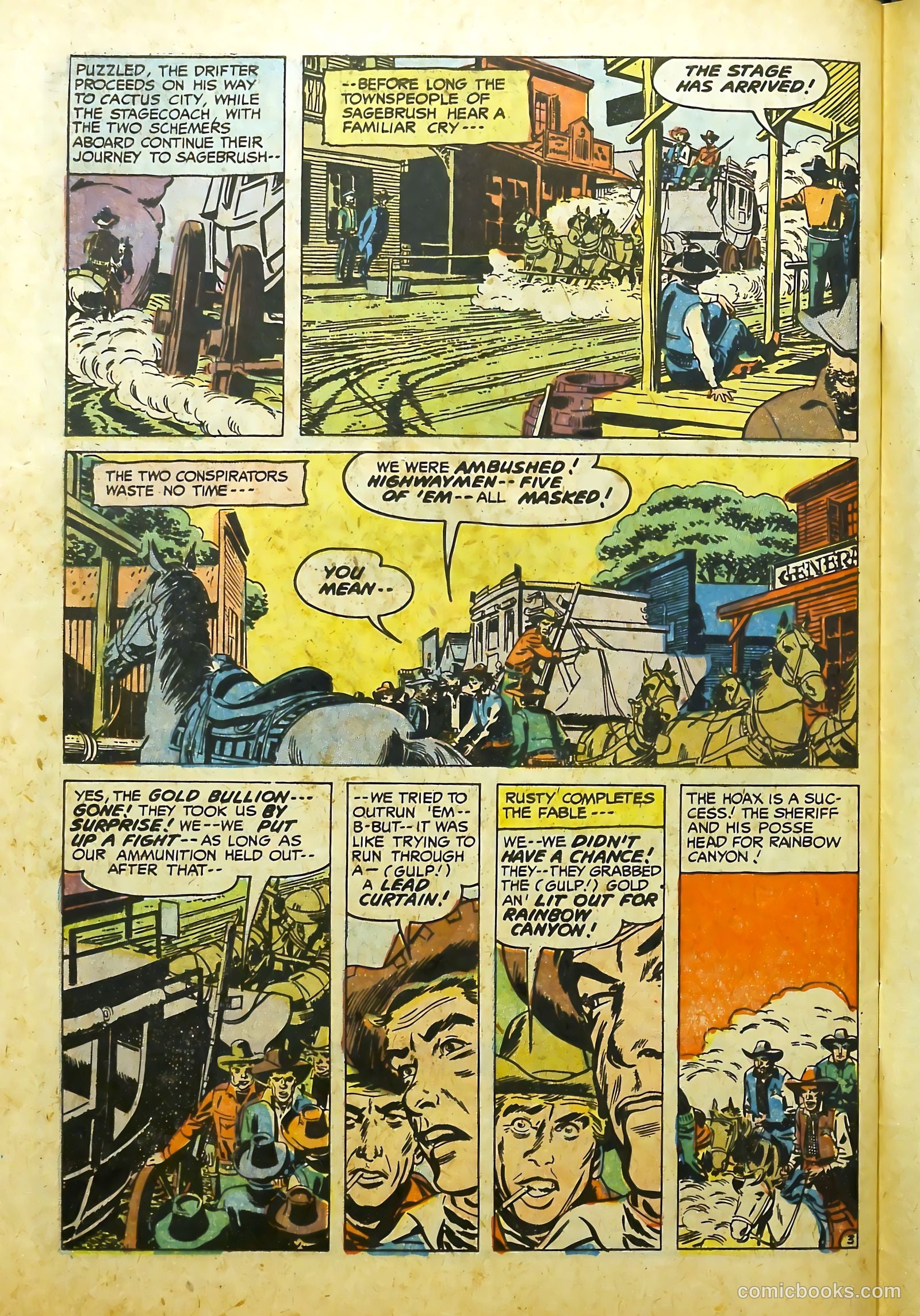 Prize Comics Western #118 (1950) — page 30 of 36