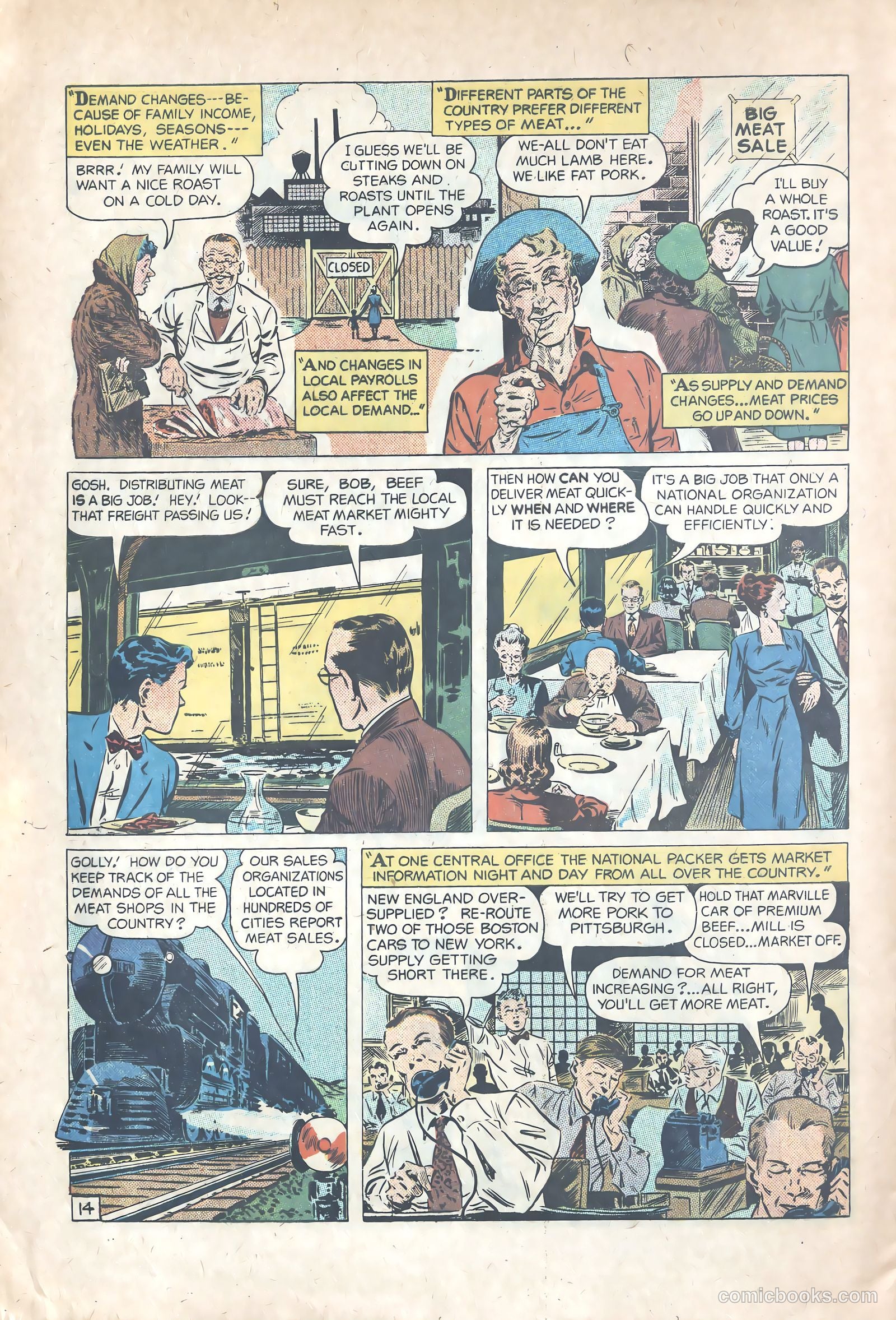 The March to Market #nn (1948) — page 14 of 16