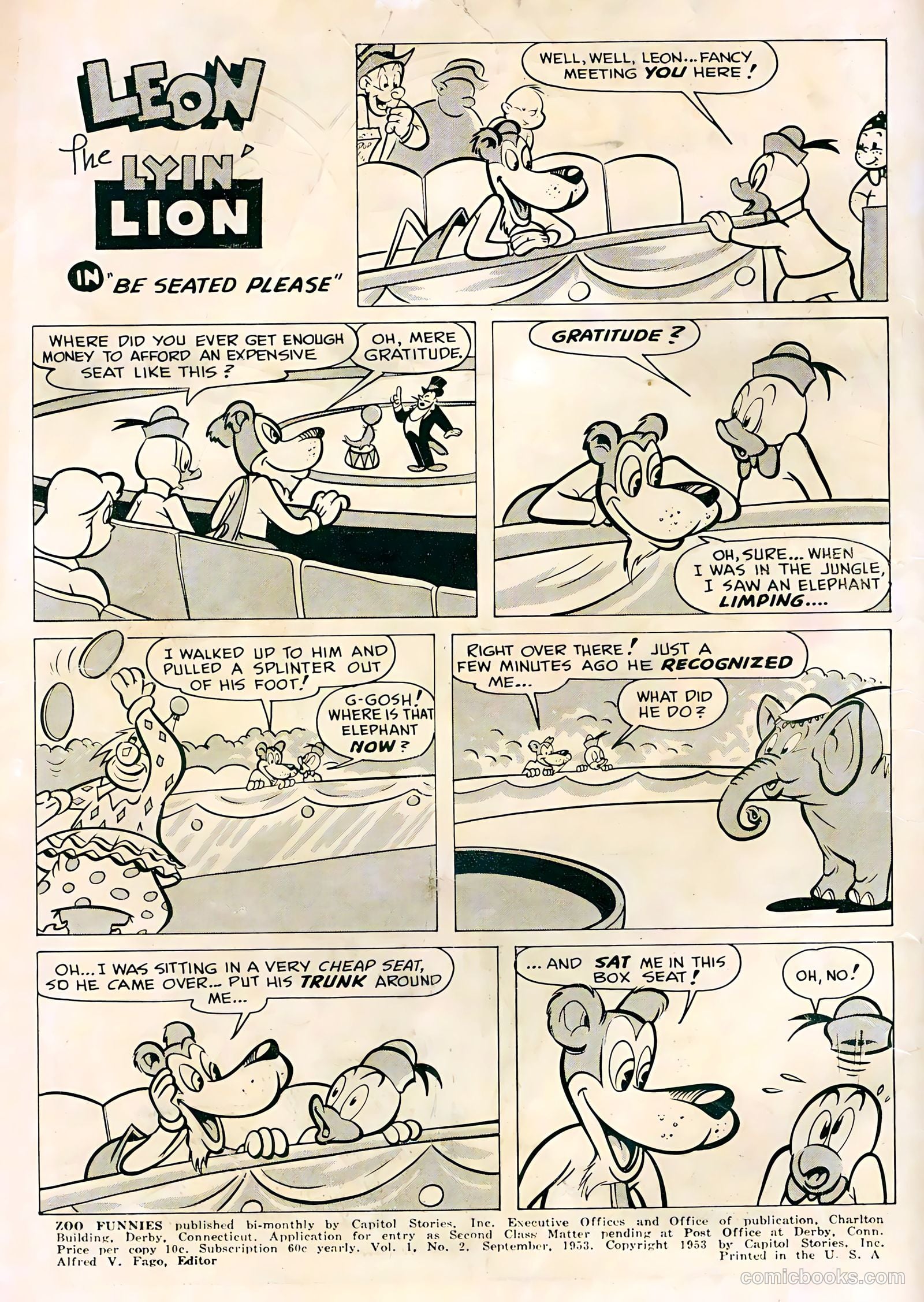 Zoo Funnies v2 #2 — page 2 of 36
