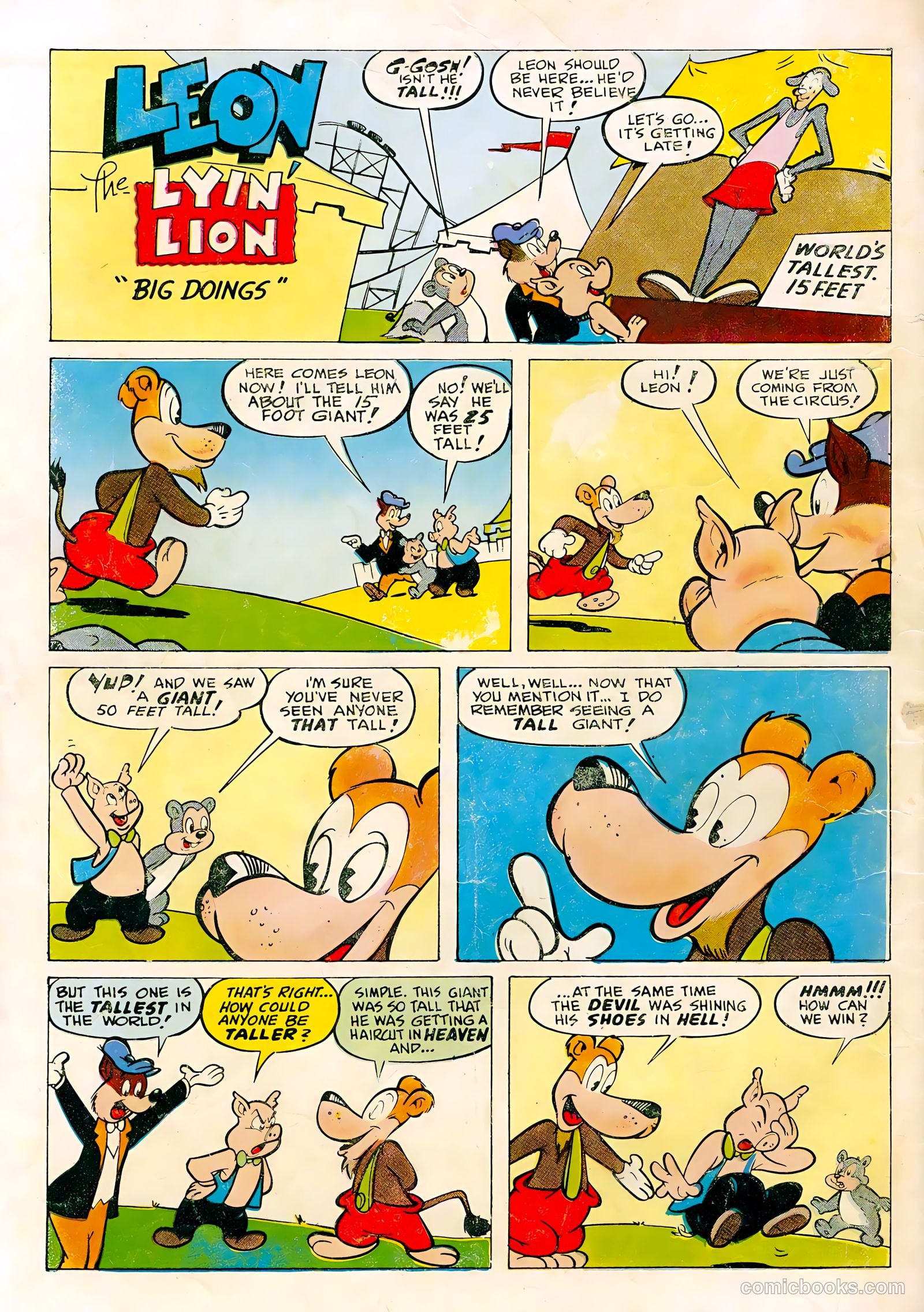 Zoo Funnies v2 #2 — page 36 of 36