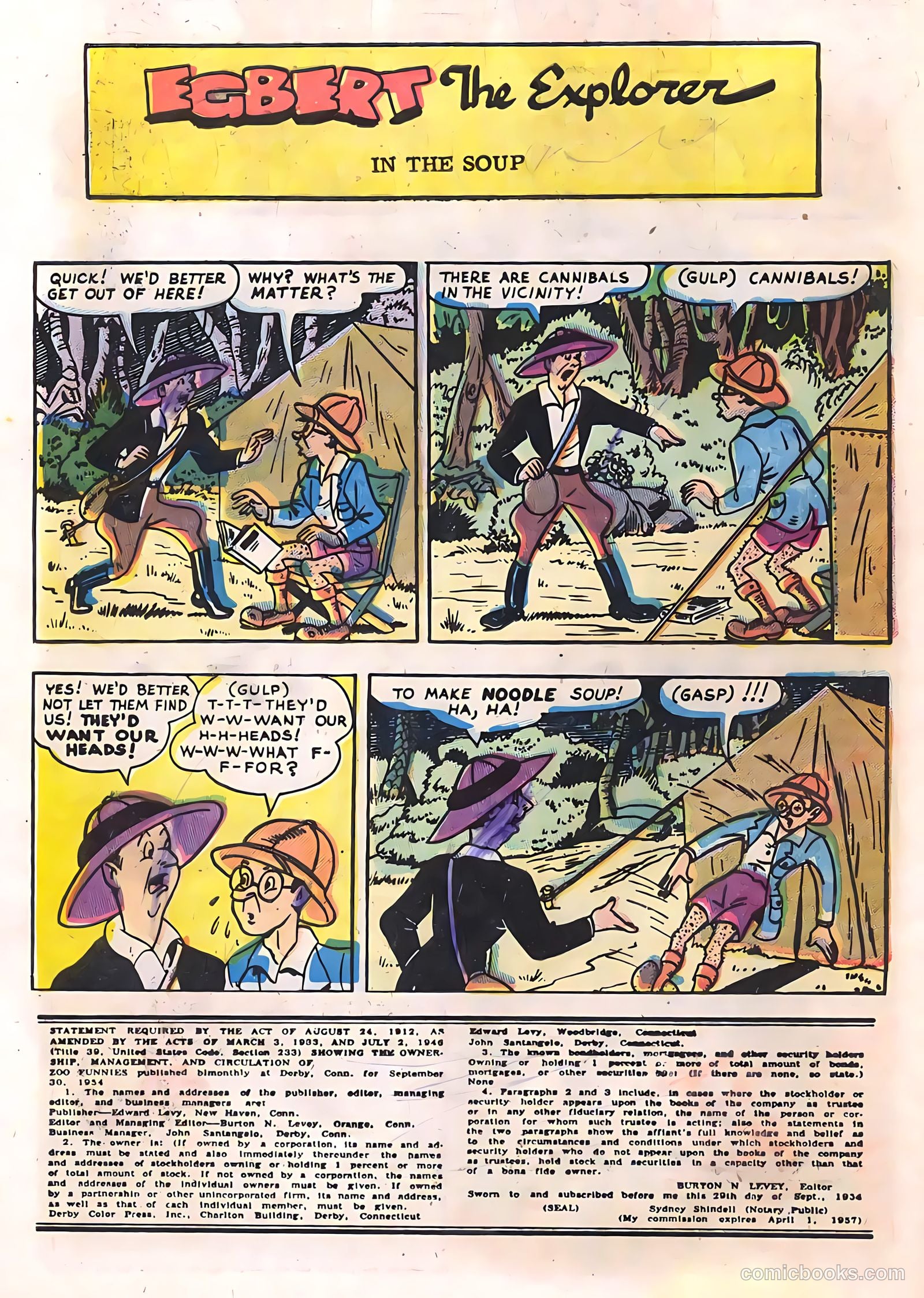 Zoo Funnies v2 #11 — page 32 of 36