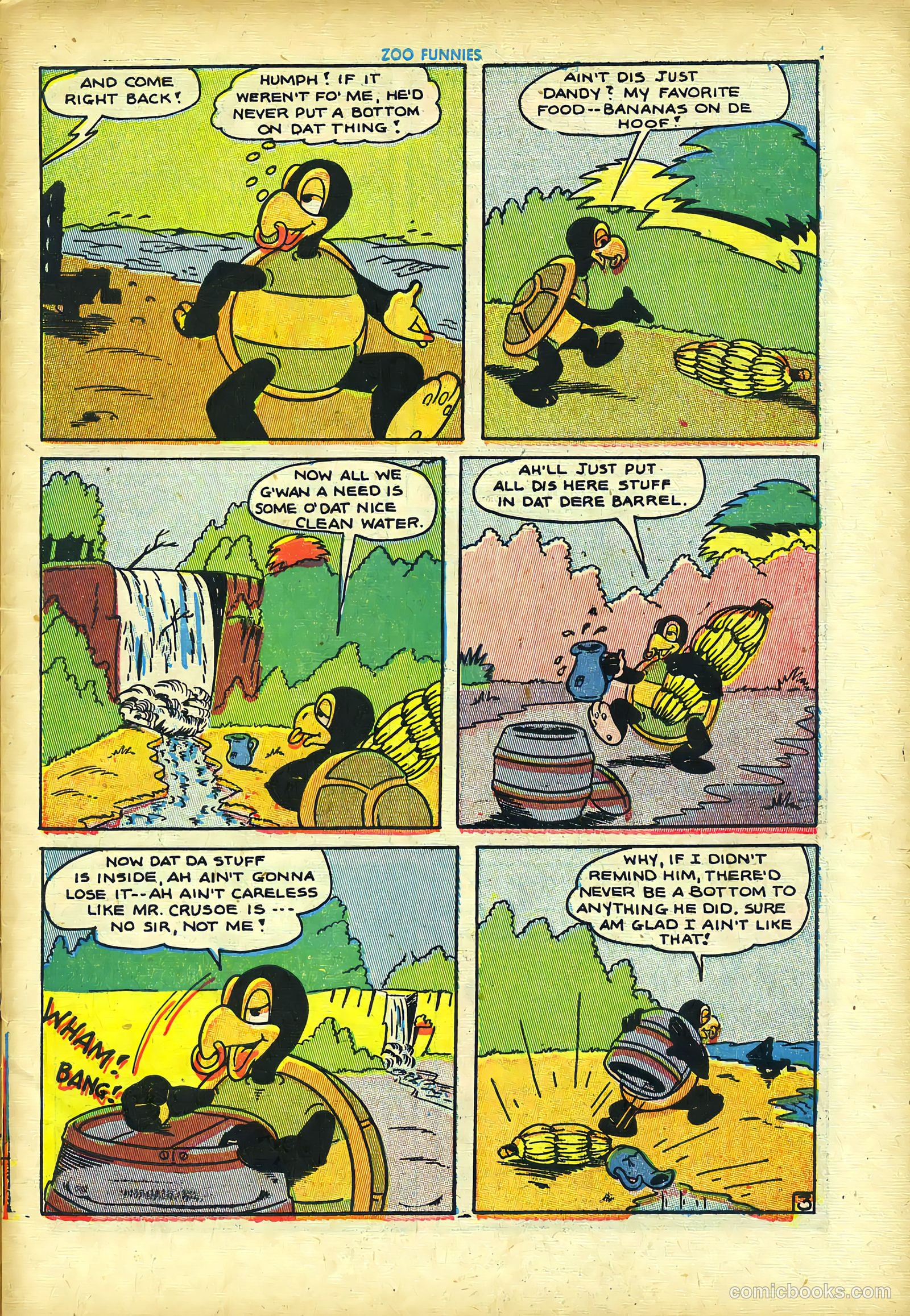 Zoo Funnies v1 #3 — page 5 of 52