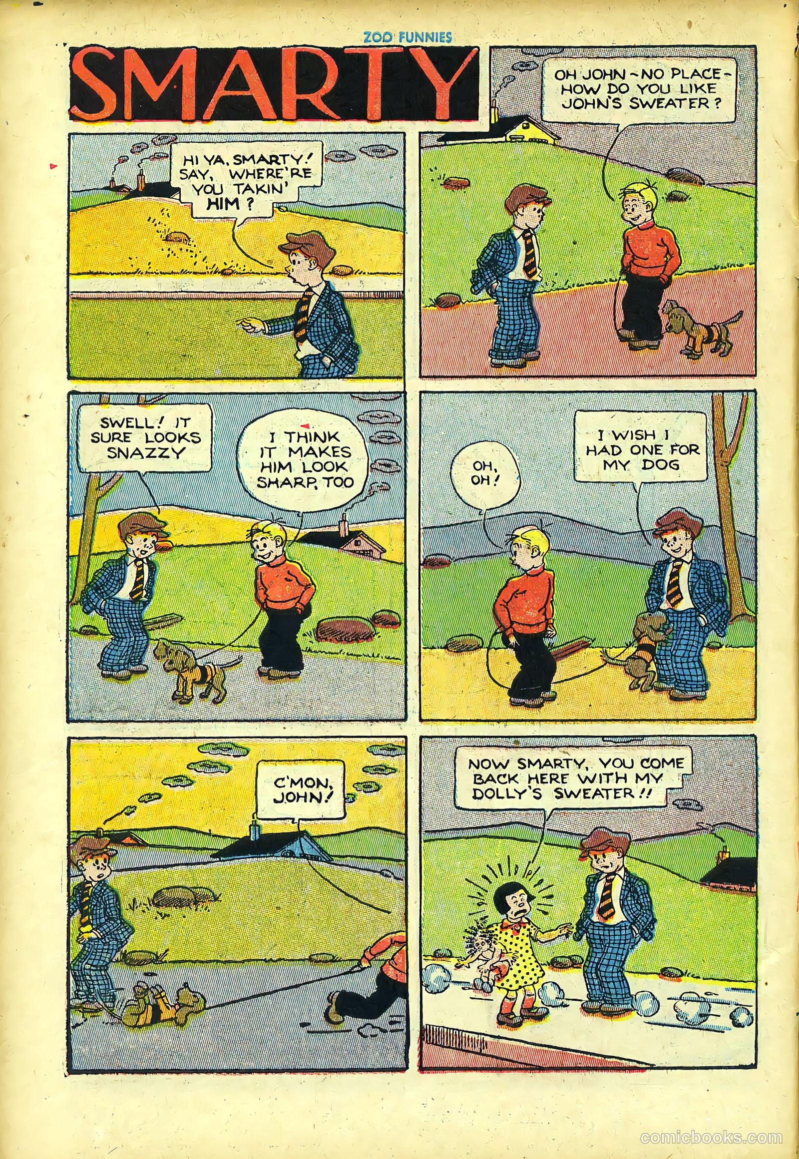 Zoo Funnies v1 #3 — page 8 of 52