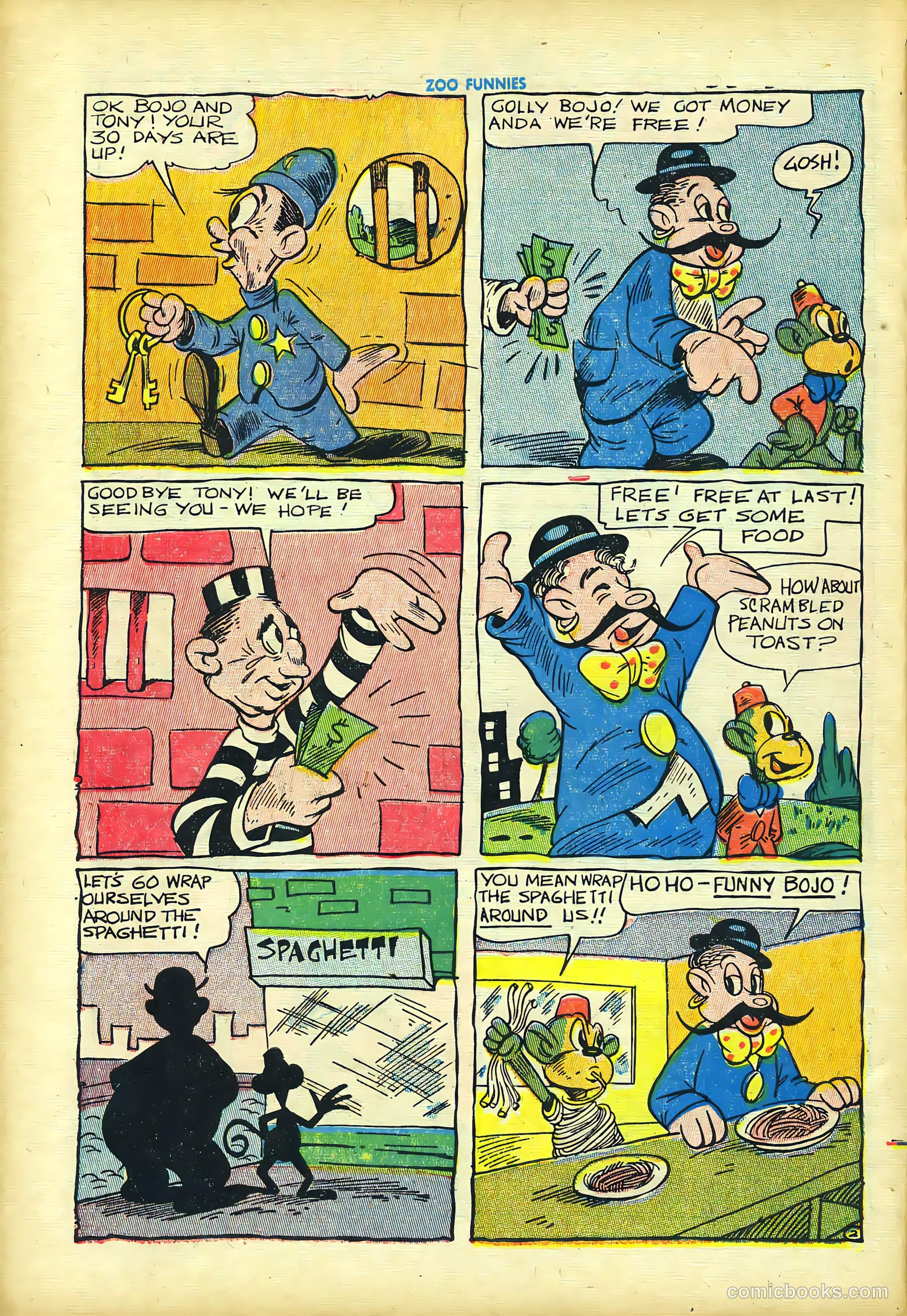 Zoo Funnies v1 #3 — page 10 of 52