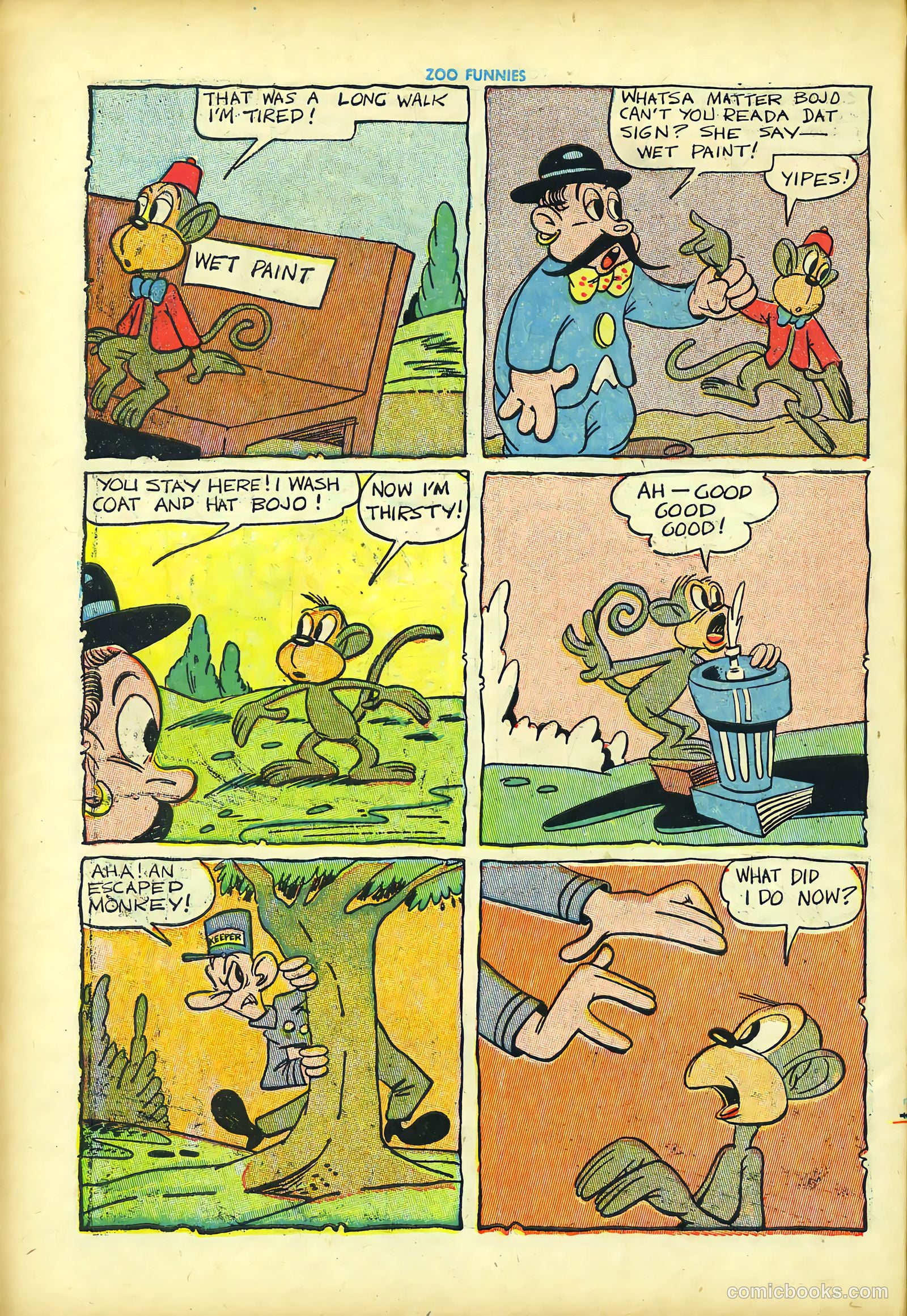 Zoo Funnies v1 #3 — page 12 of 52