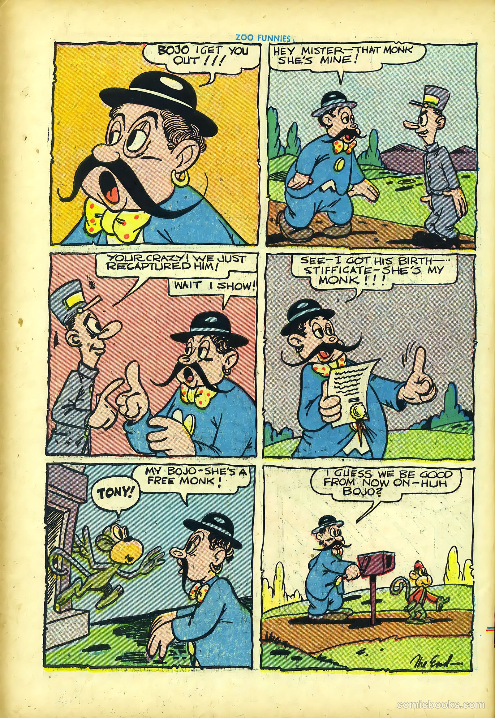 Zoo Funnies v1 #3 — page 14 of 52