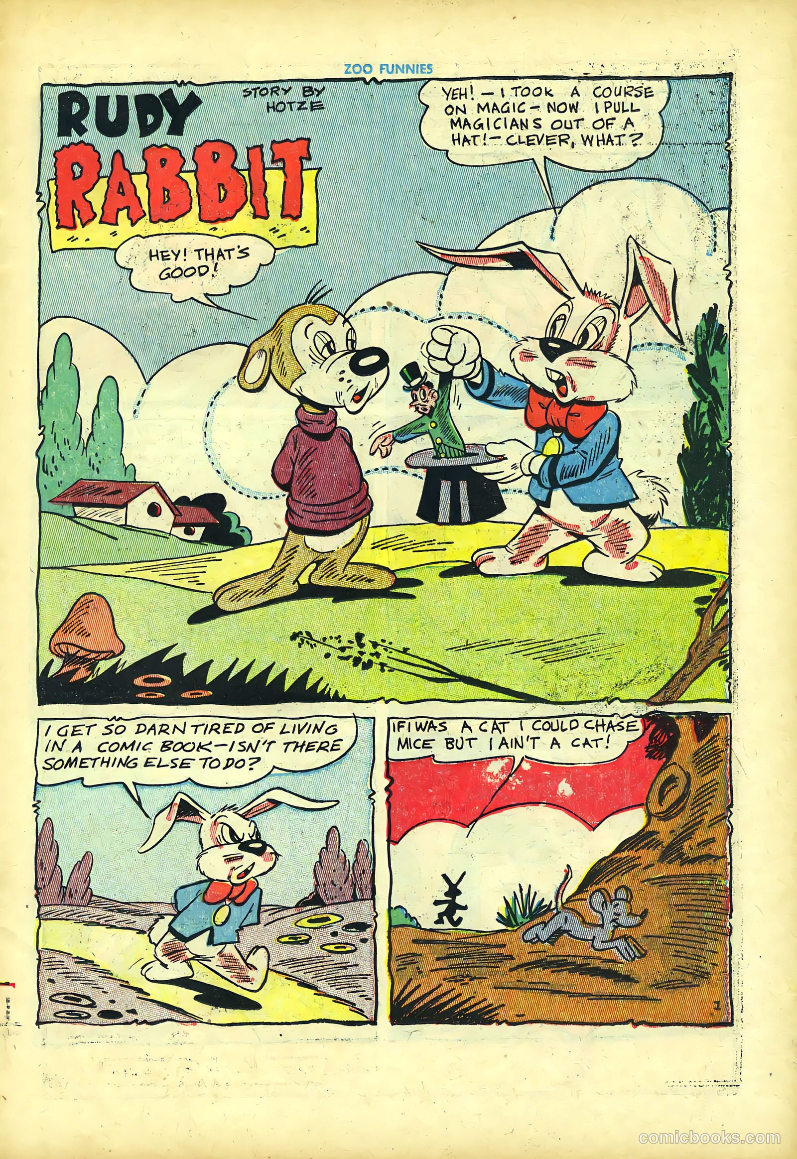 Zoo Funnies v1 #3 — page 17 of 52