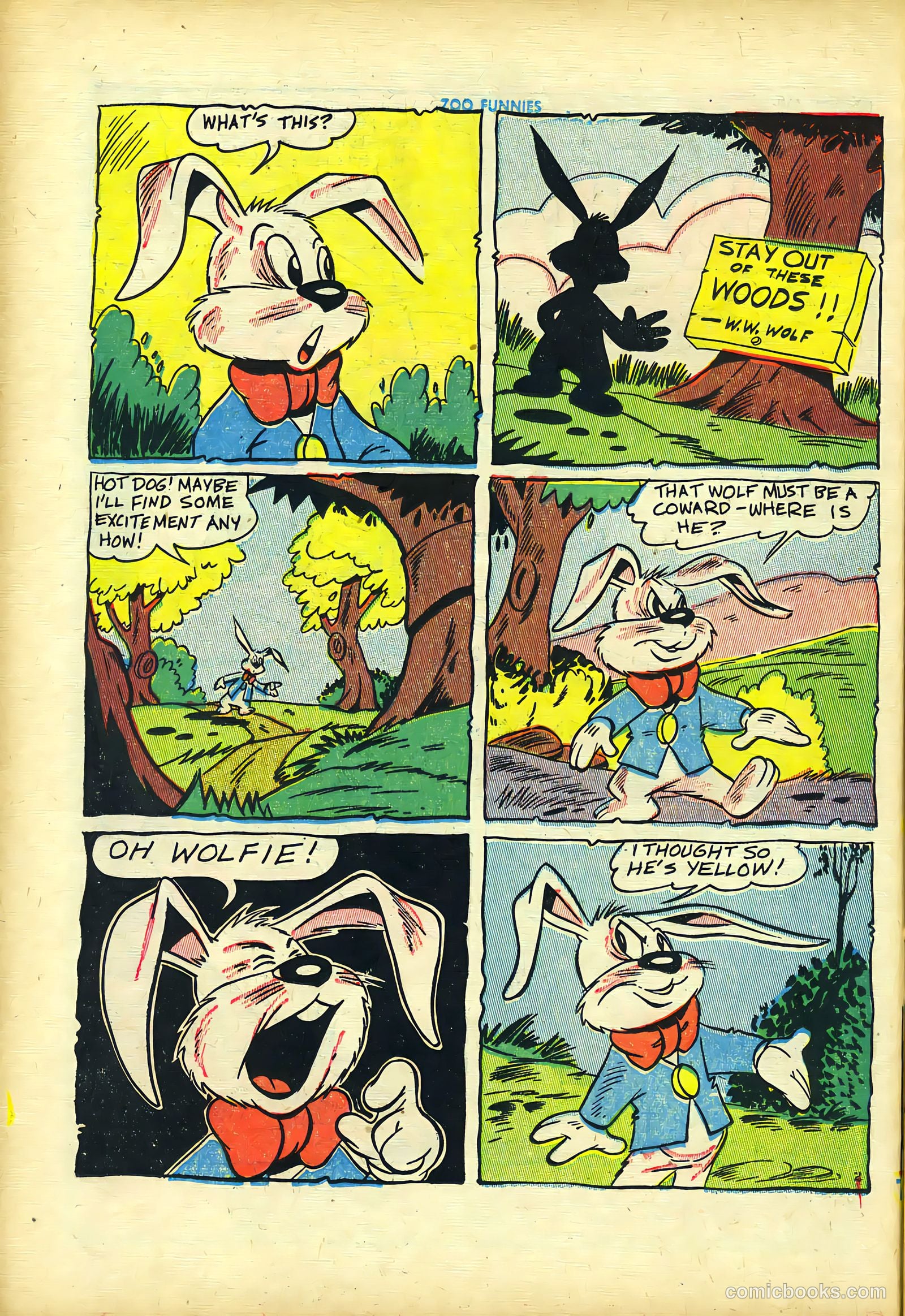 Zoo Funnies v1 #3 — page 18 of 52