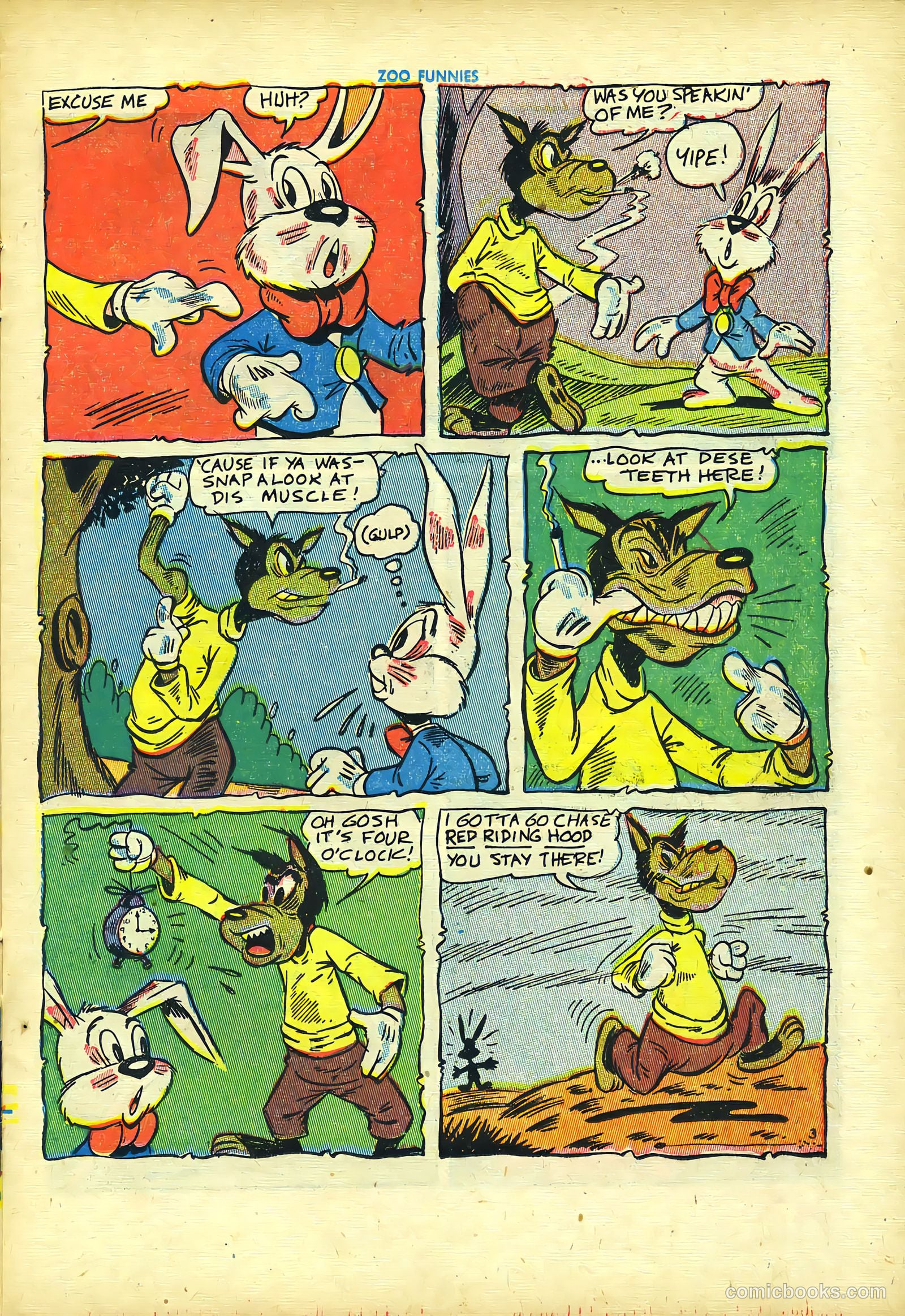 Zoo Funnies v1 #3 — page 19 of 52