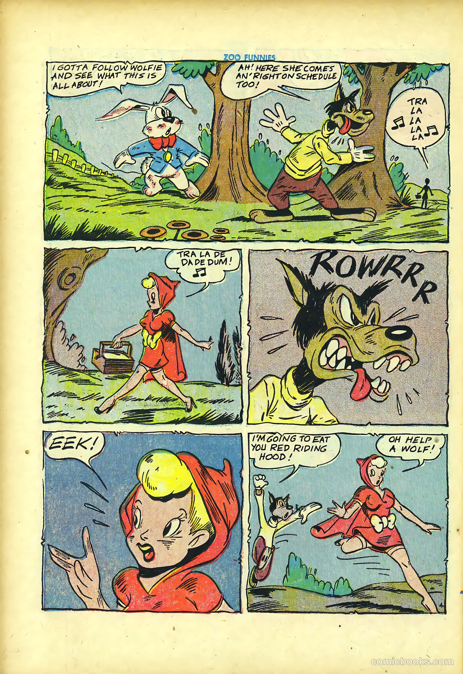 Zoo Funnies v1 #3 — page 20 of 52