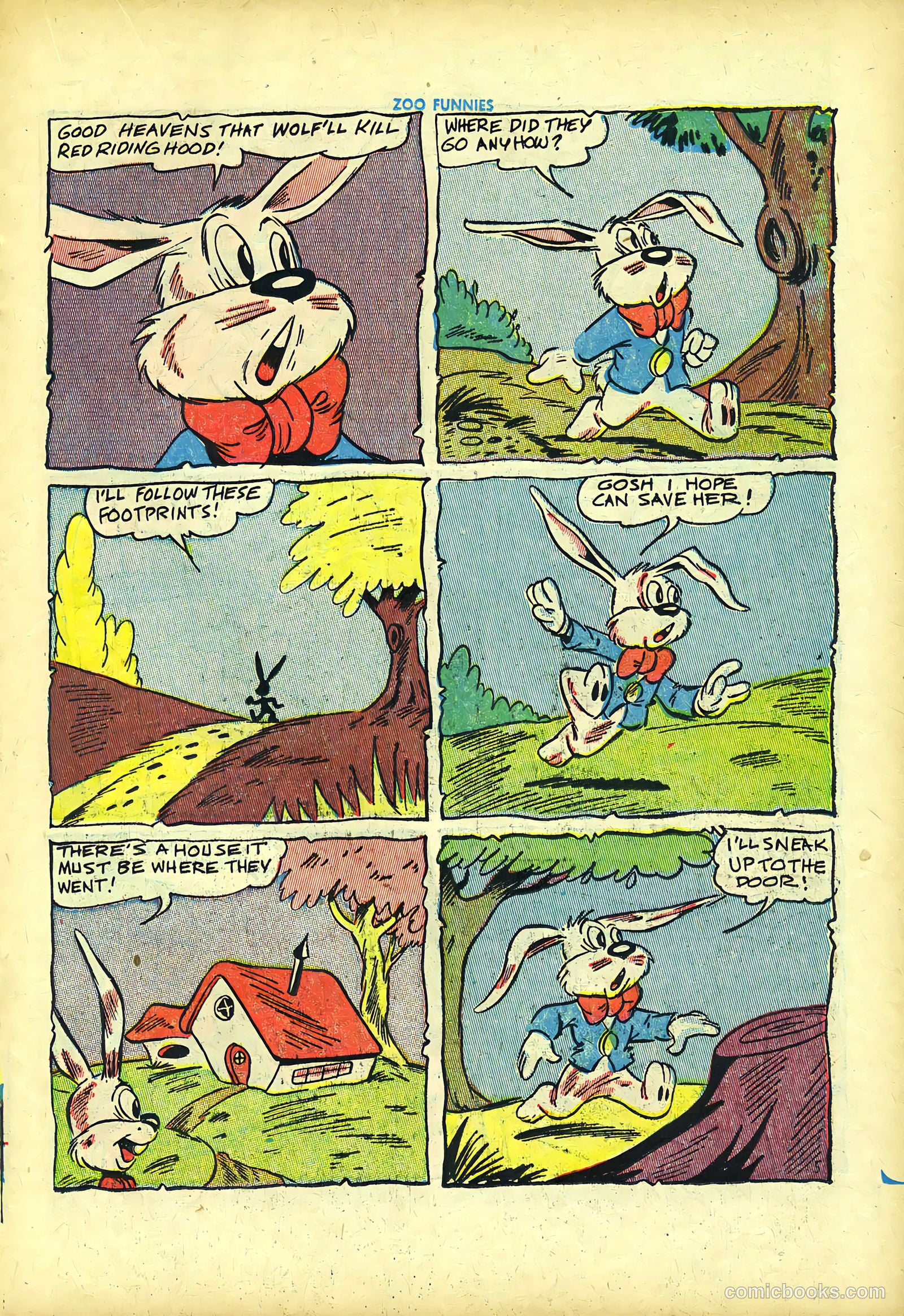 Zoo Funnies v1 #3 — page 21 of 52