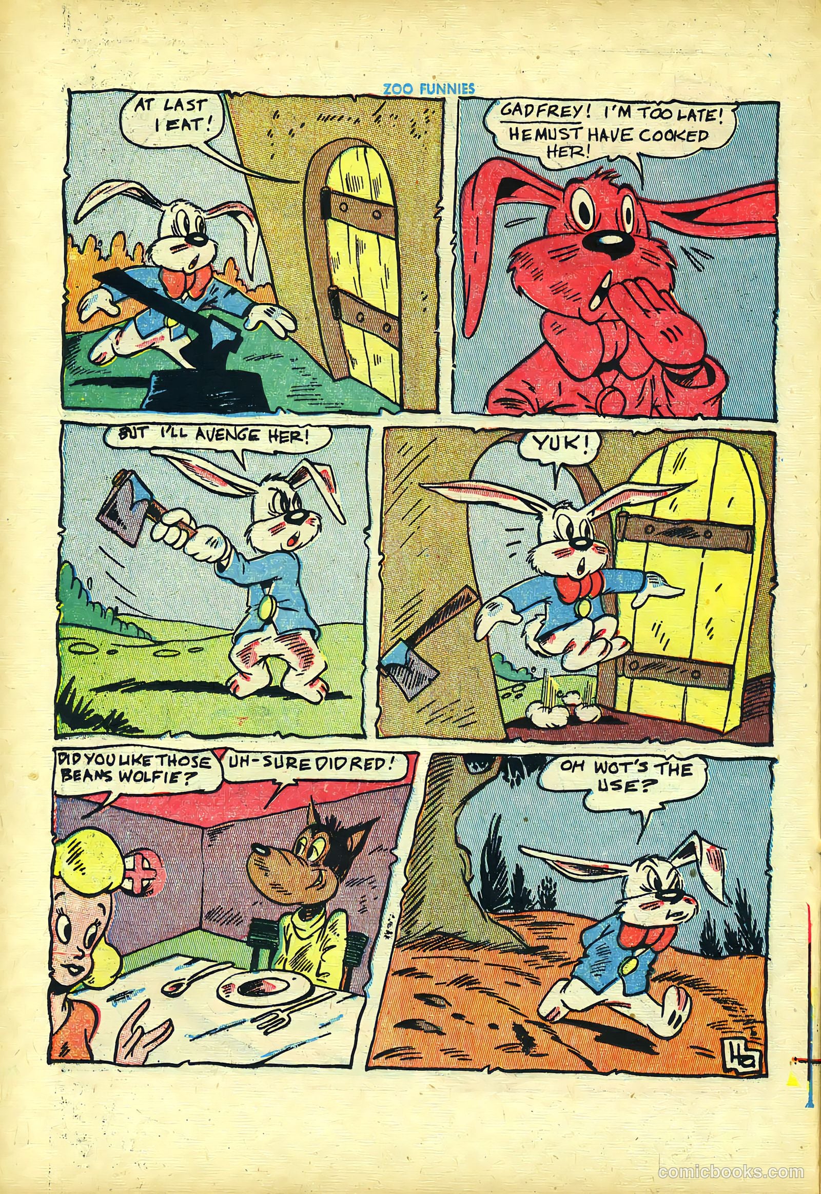 Zoo Funnies v1 #3 — page 22 of 52