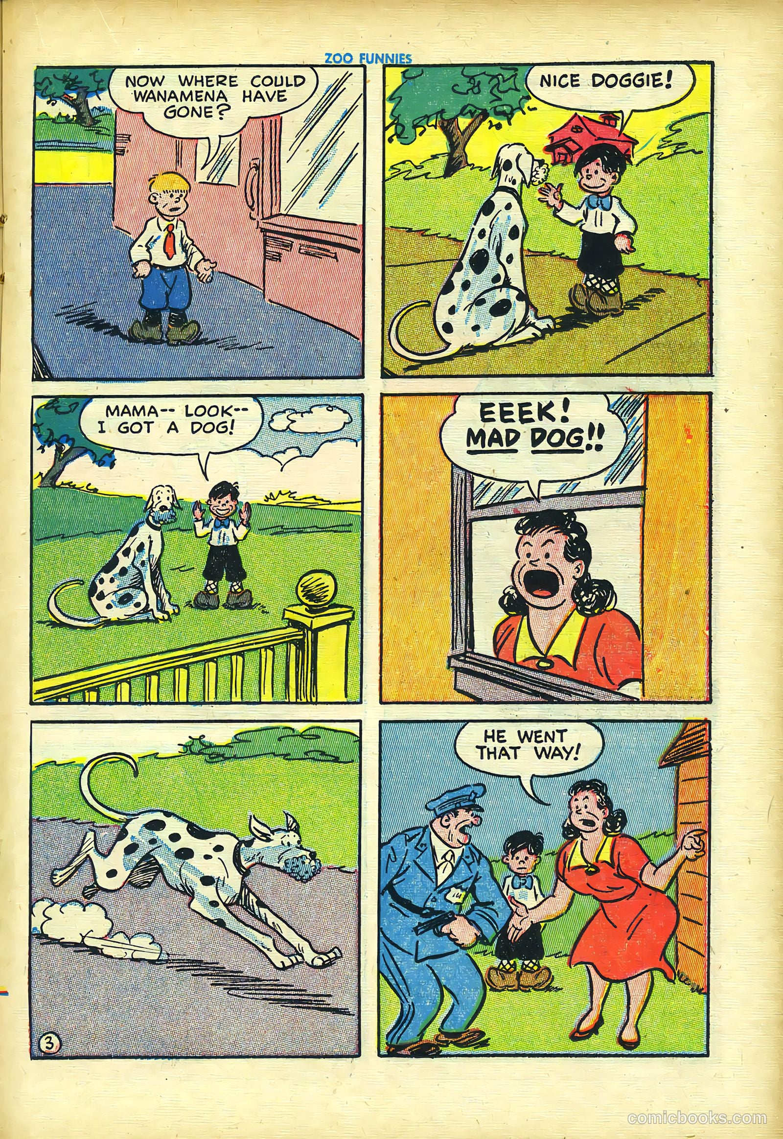 Zoo Funnies v1 #3 — page 25 of 52