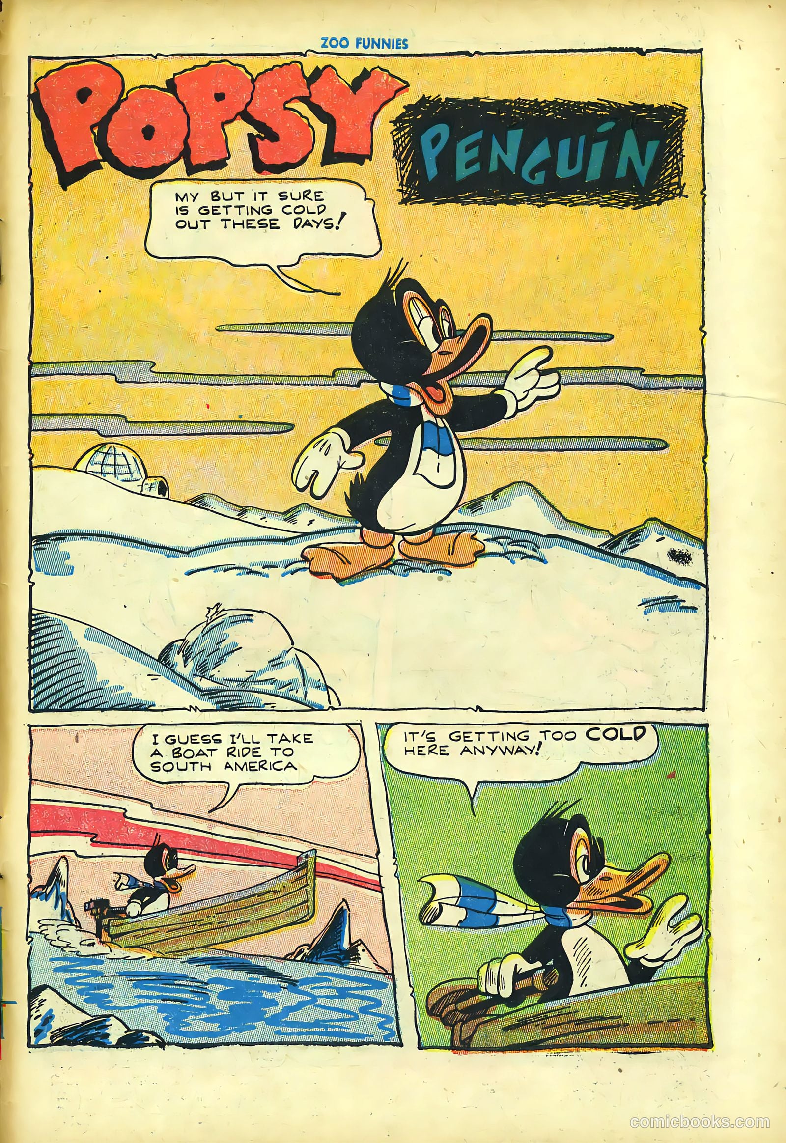 Zoo Funnies v1 #3 — page 45 of 52