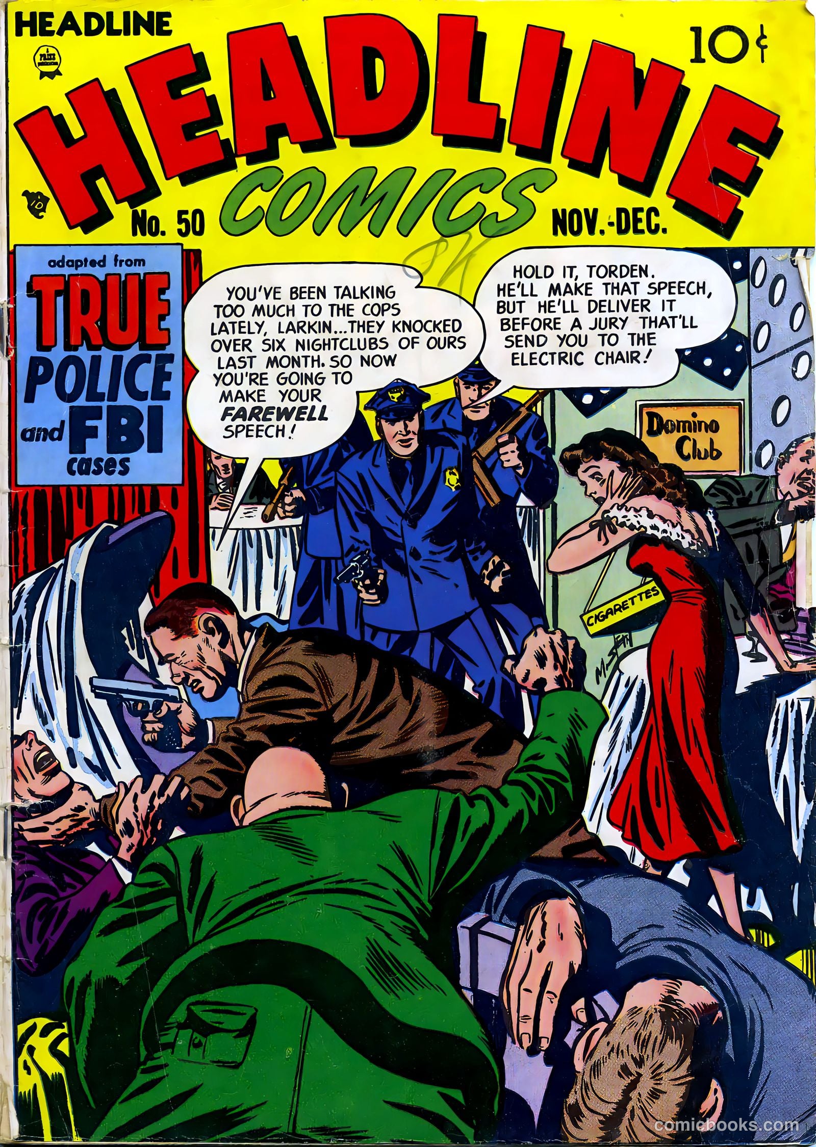 Headline Comics #50