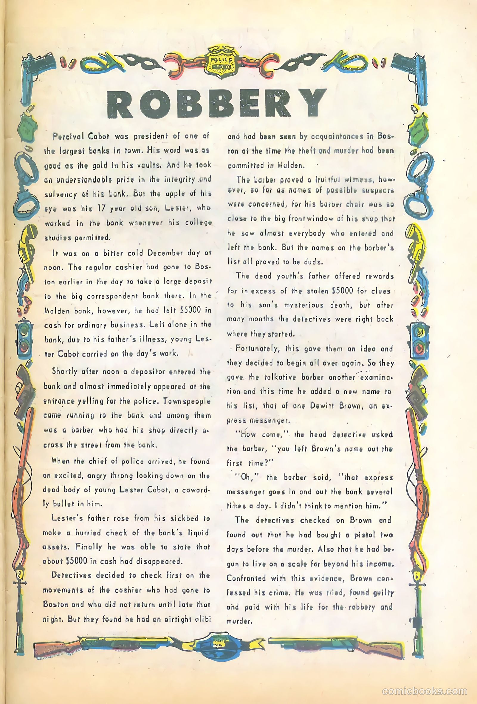 Headline Comics #71 (1949) — page 33 of 36