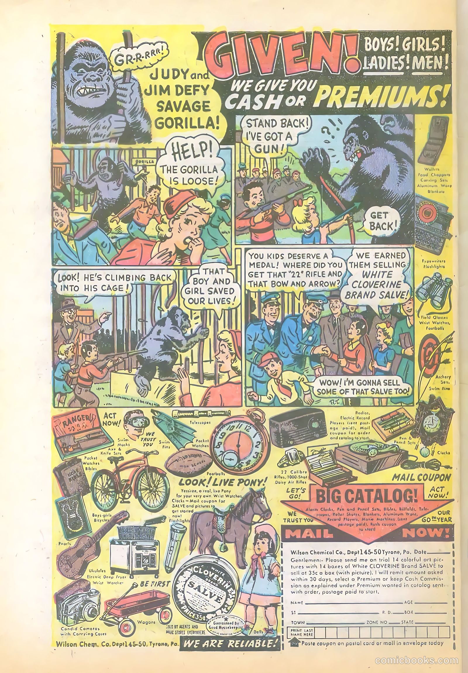 Headline Comics #71 (1949) — page 34 of 36