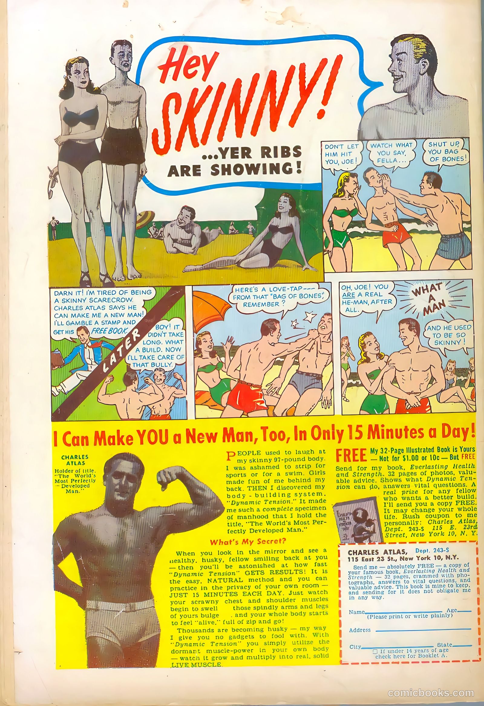 Headline Comics #71 (1949) — page 36 of 36