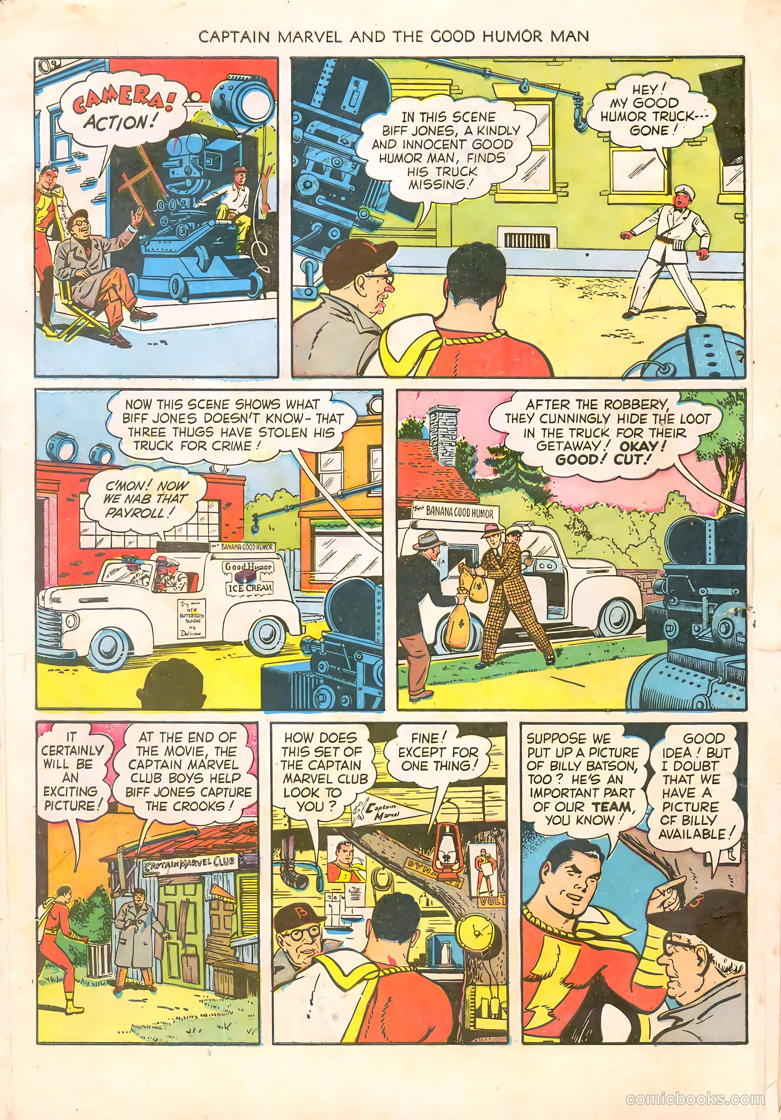Captain Marvel and the Good Humor Man #1 (1950) — page 6 of 36