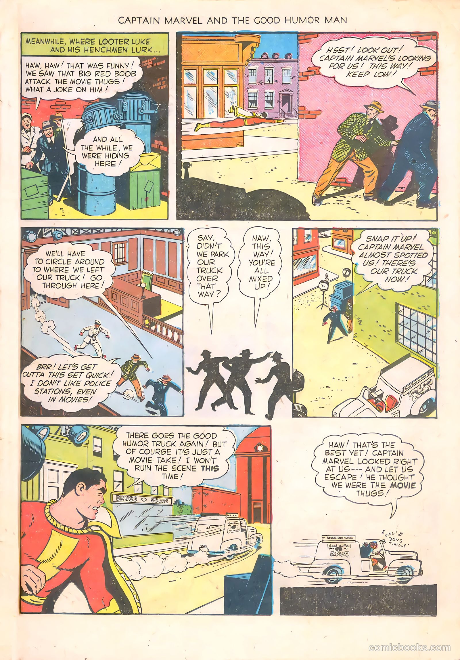 Captain Marvel and the Good Humor Man #1 (1950) — page 11 of 36