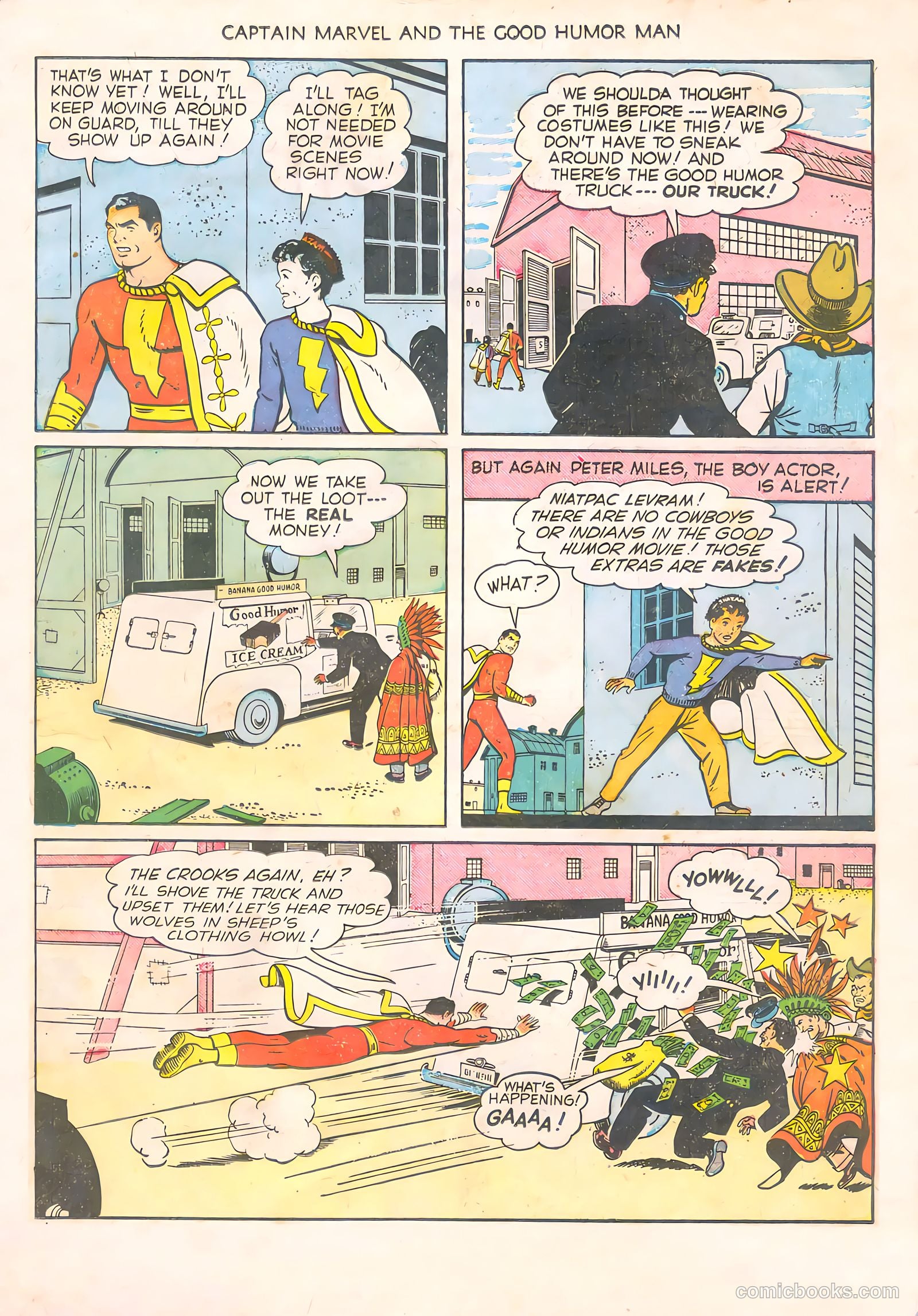 Captain Marvel and the Good Humor Man #1 (1950) — page 19 of 36