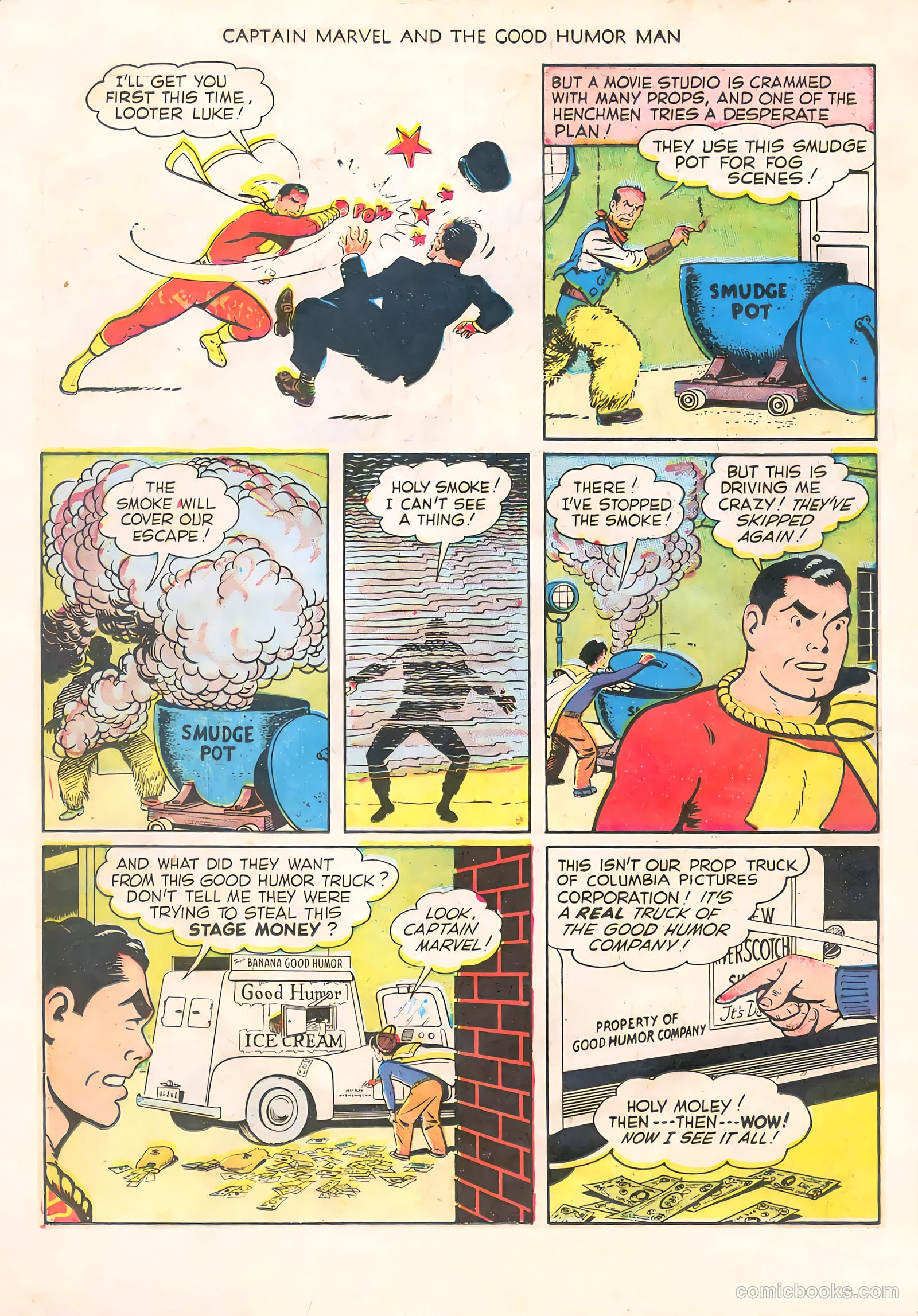 Captain Marvel and the Good Humor Man #1 (1950) — page 20 of 36