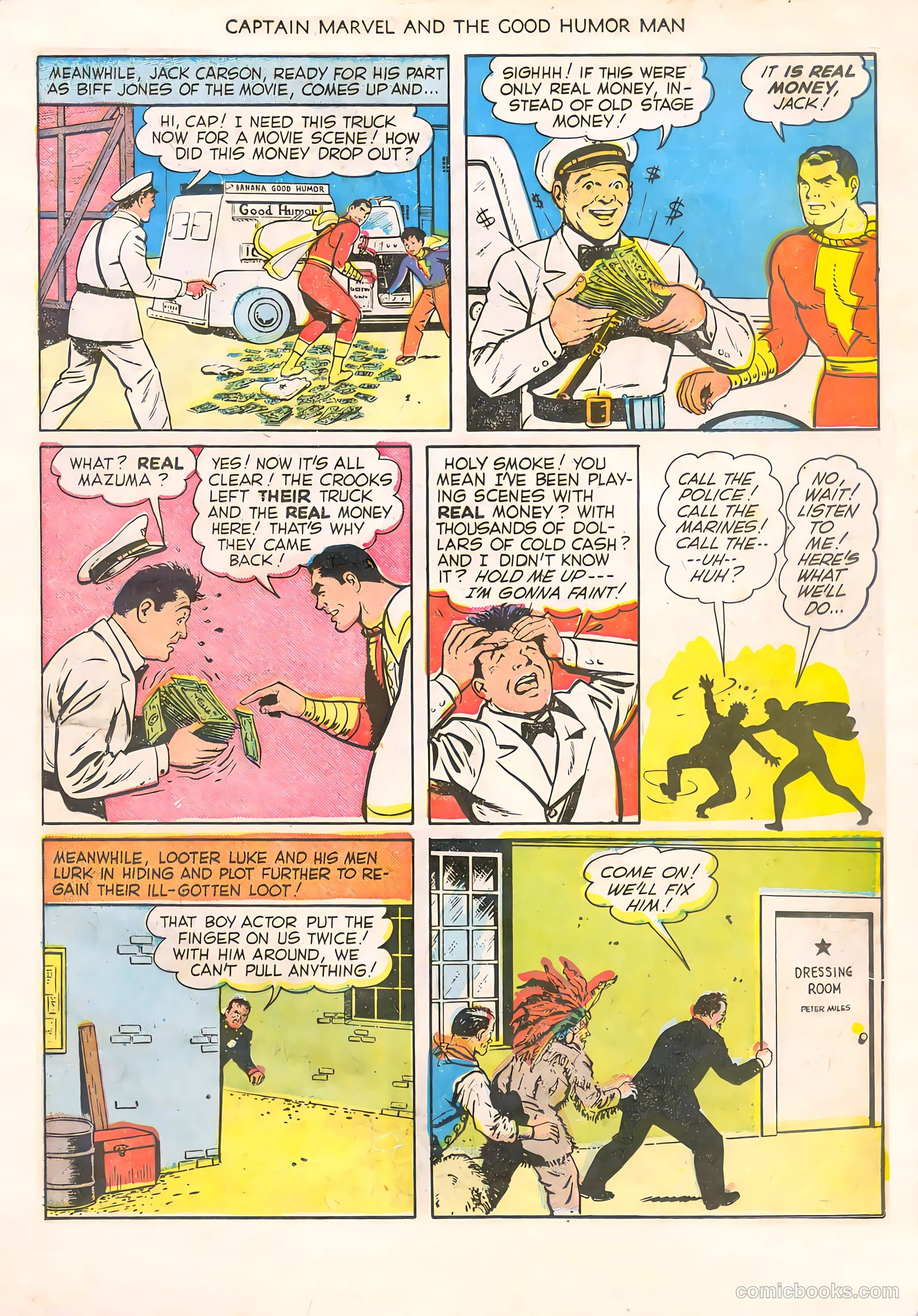 Captain Marvel and the Good Humor Man #1 (1950) — page 21 of 36