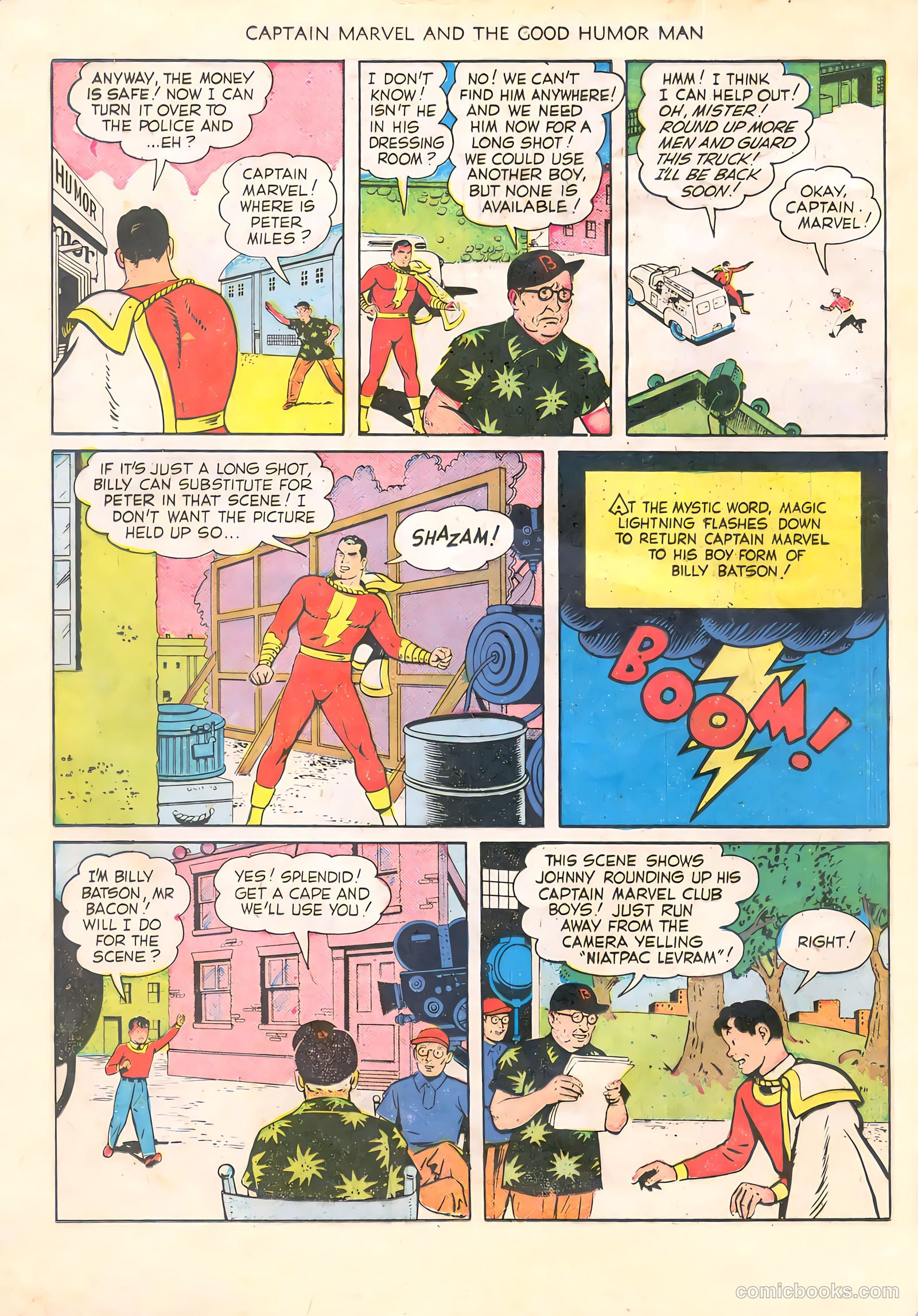 Captain Marvel and the Good Humor Man #1 (1950) — page 24 of 36
