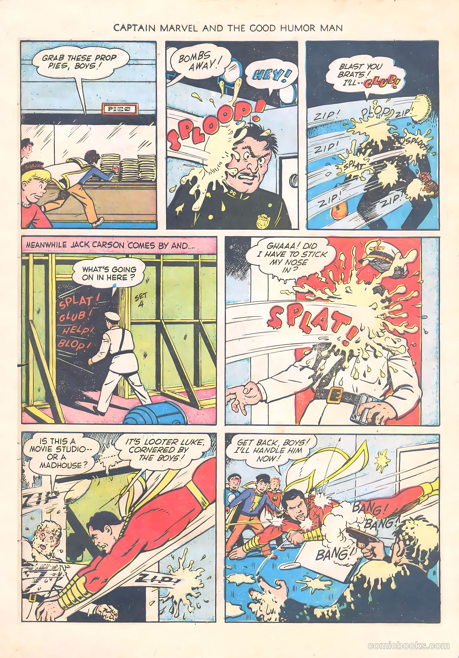 Captain Marvel and the Good Humor Man #1 (1950) — page 33 of 36