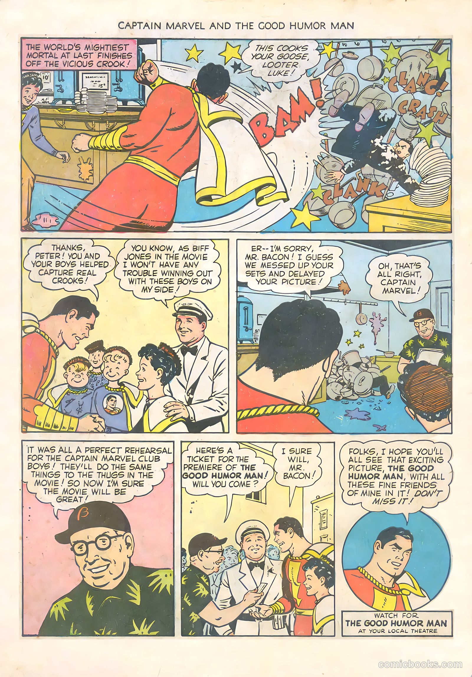 Captain Marvel and the Good Humor Man #1 (1950) — page 34 of 36