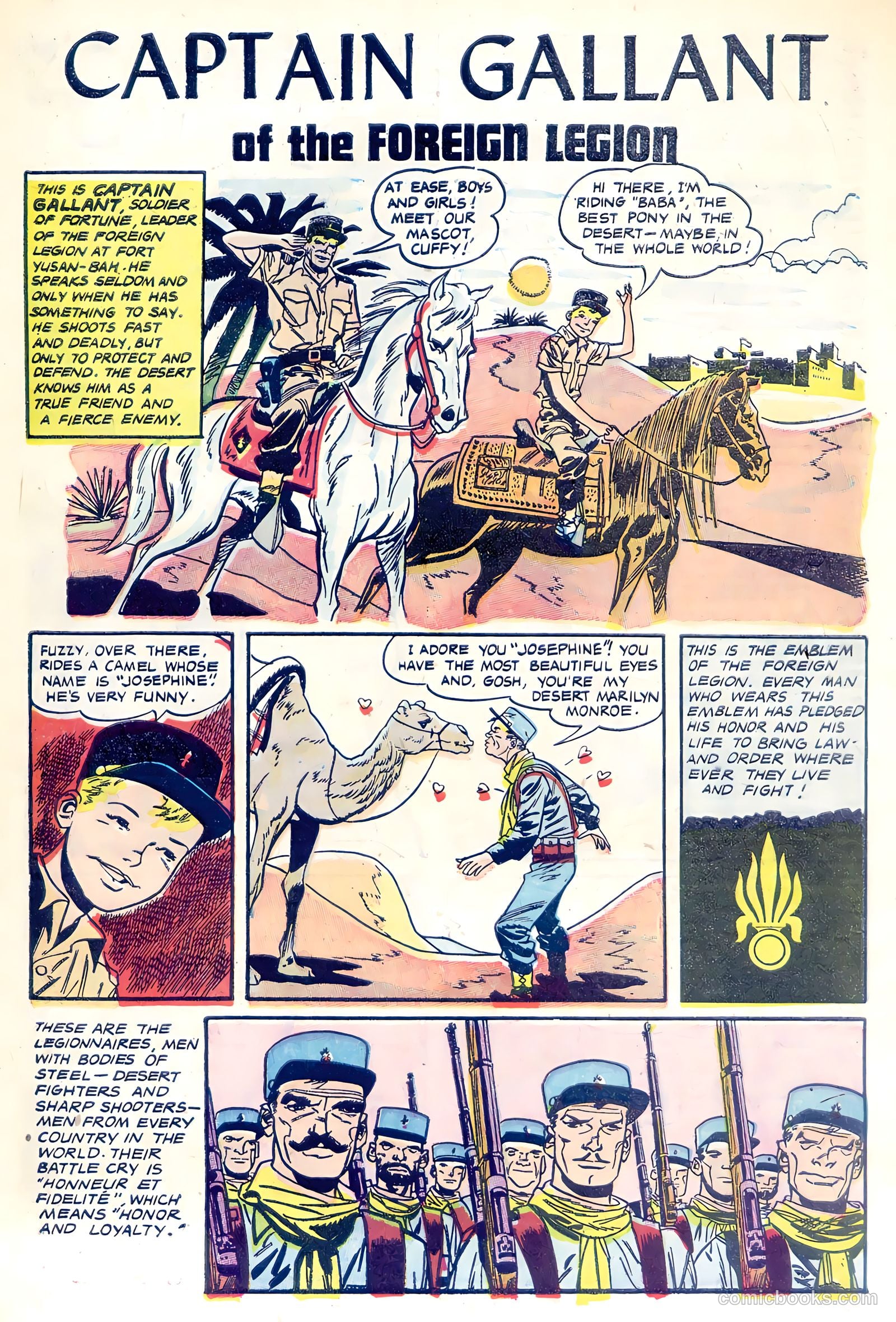 Captain Gallant #1 (1956) — page 3 of 36