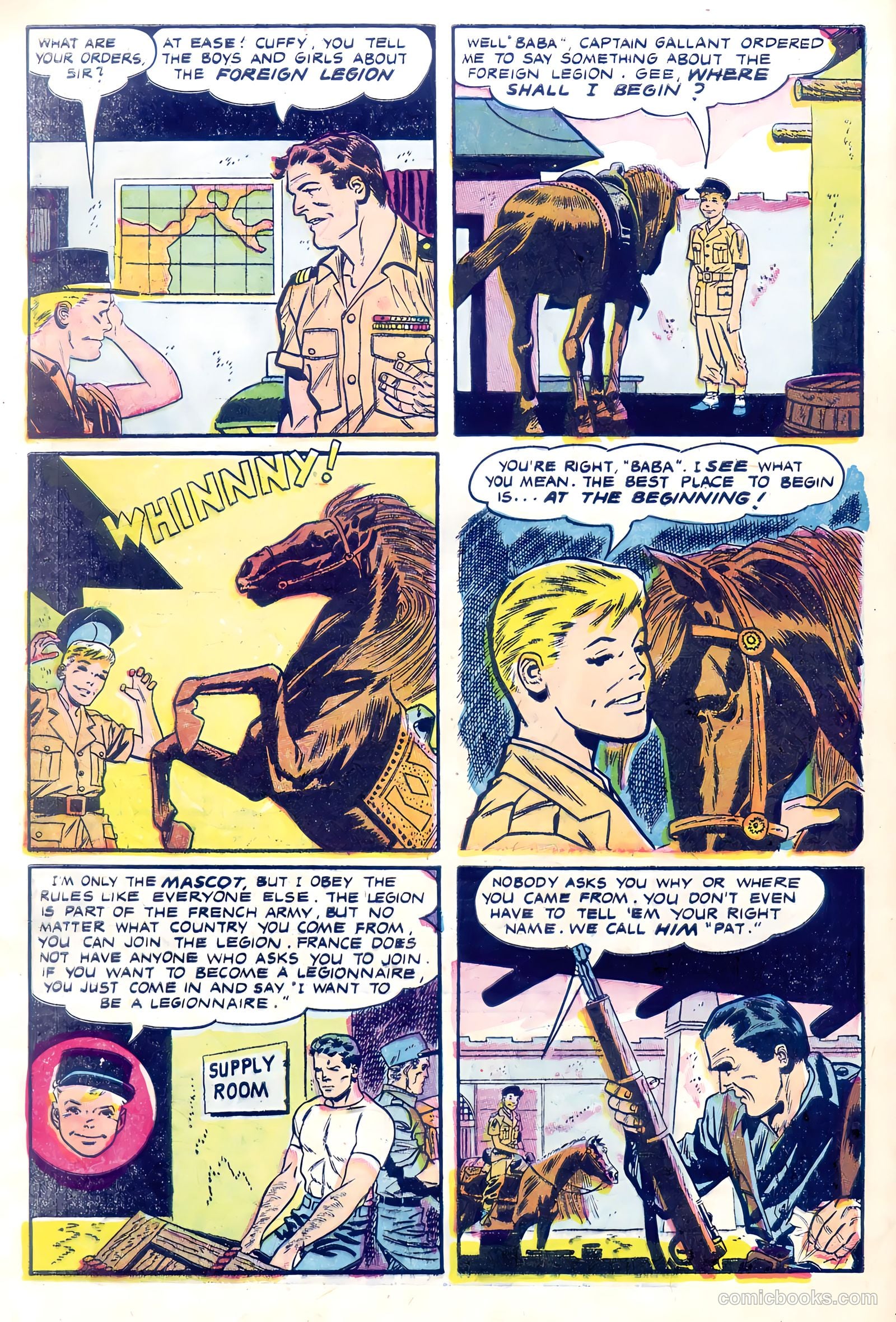 Captain Gallant #1 (1956) — page 4 of 36