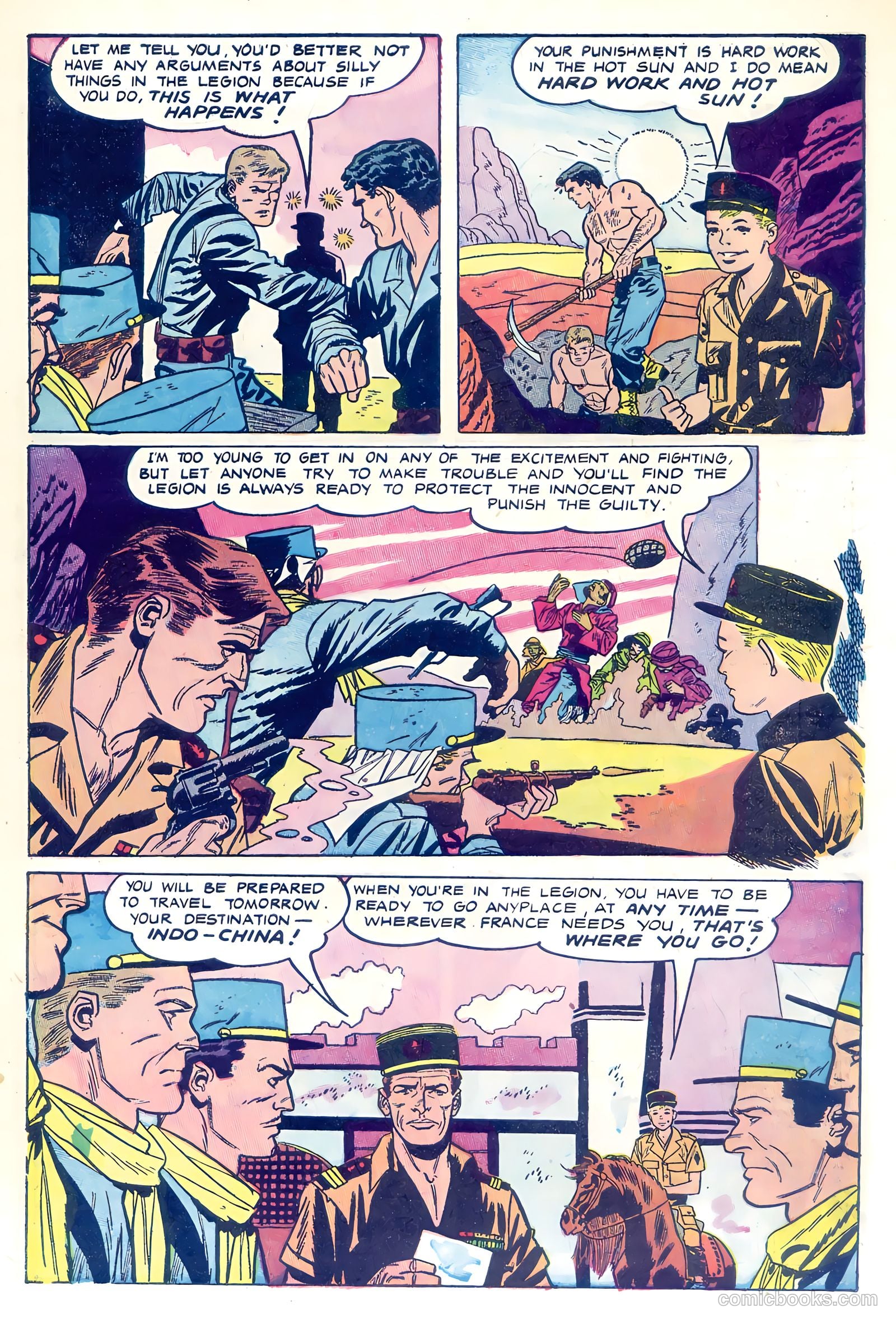 Captain Gallant #1 (1956) — page 7 of 36