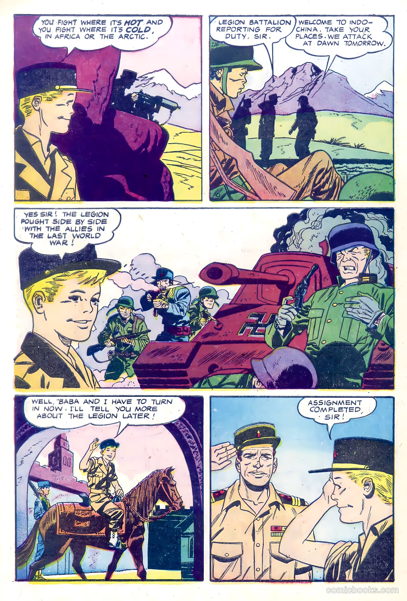Captain Gallant #1 (1956) — page 8 of 36