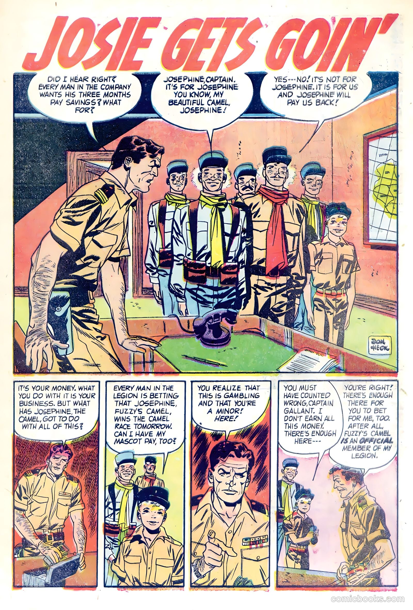 Captain Gallant #1 (1956) — page 9 of 36