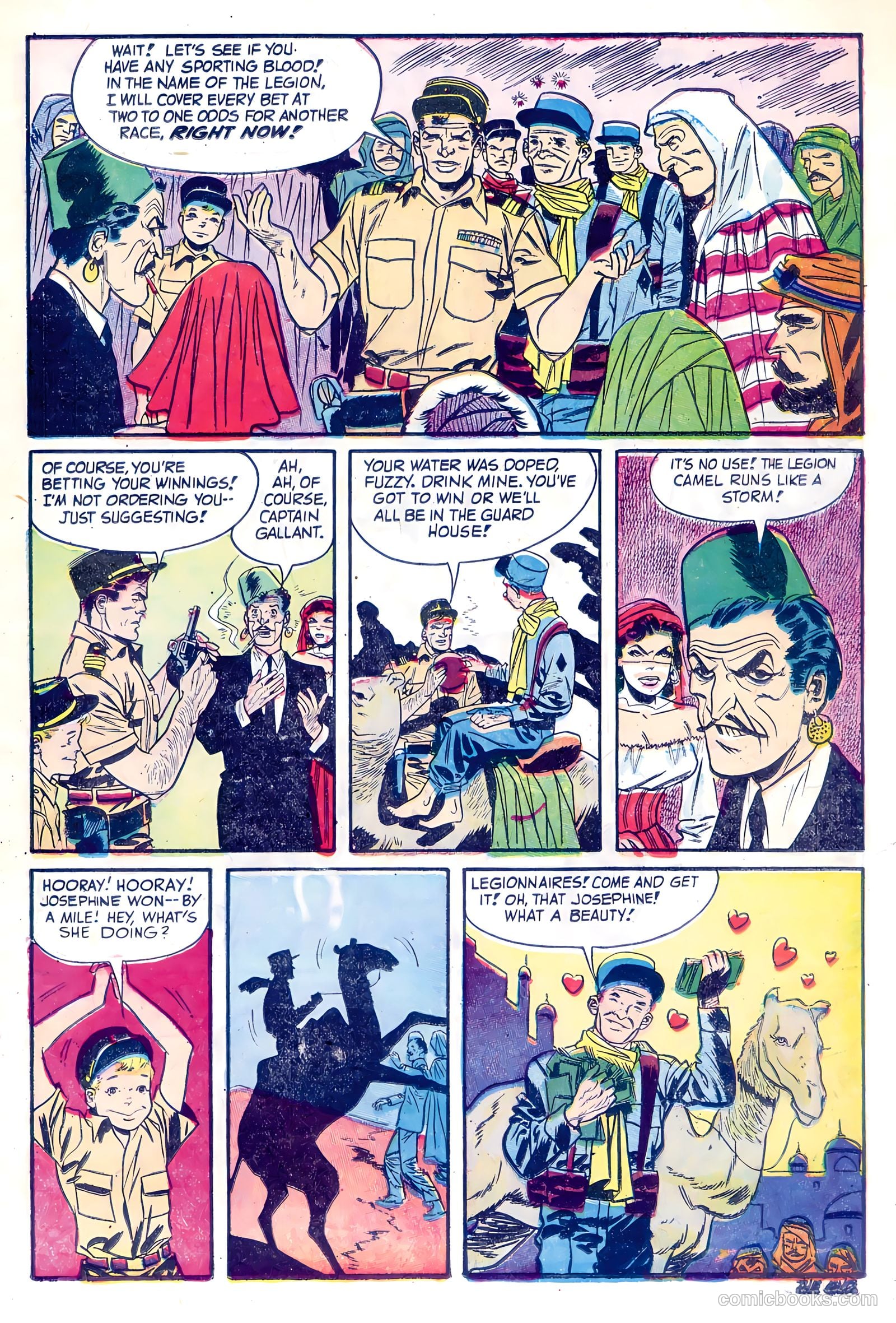 Captain Gallant #1 (1956) — page 13 of 36
