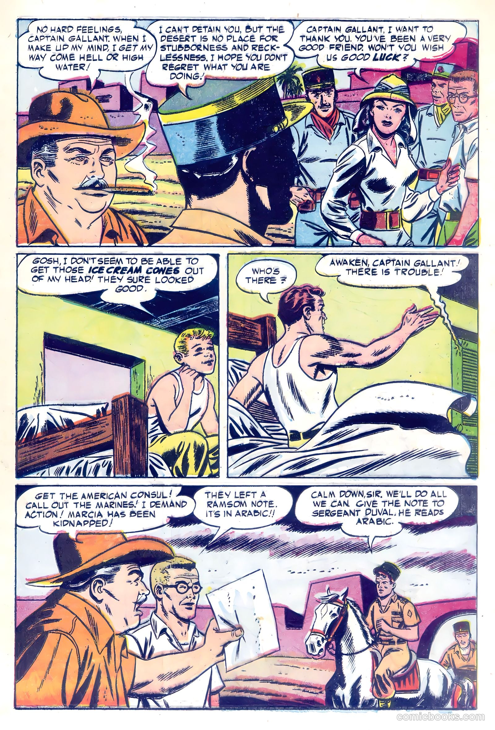 Captain Gallant #1 (1956) — page 17 of 36
