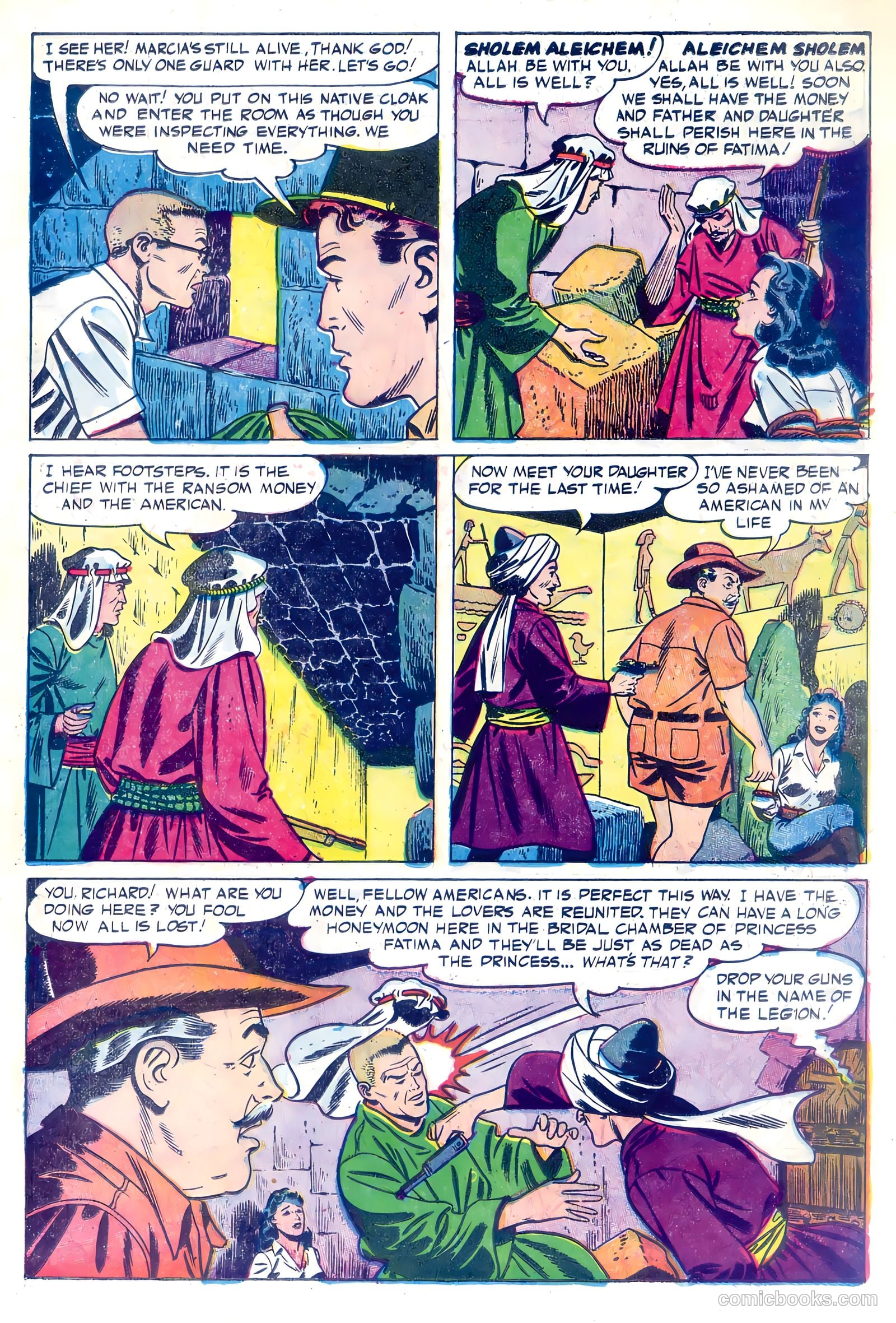 Captain Gallant #1 (1956) — page 21 of 36